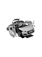Airfix AIRJ6054 Audi TT Coupe Blue Quickbuild