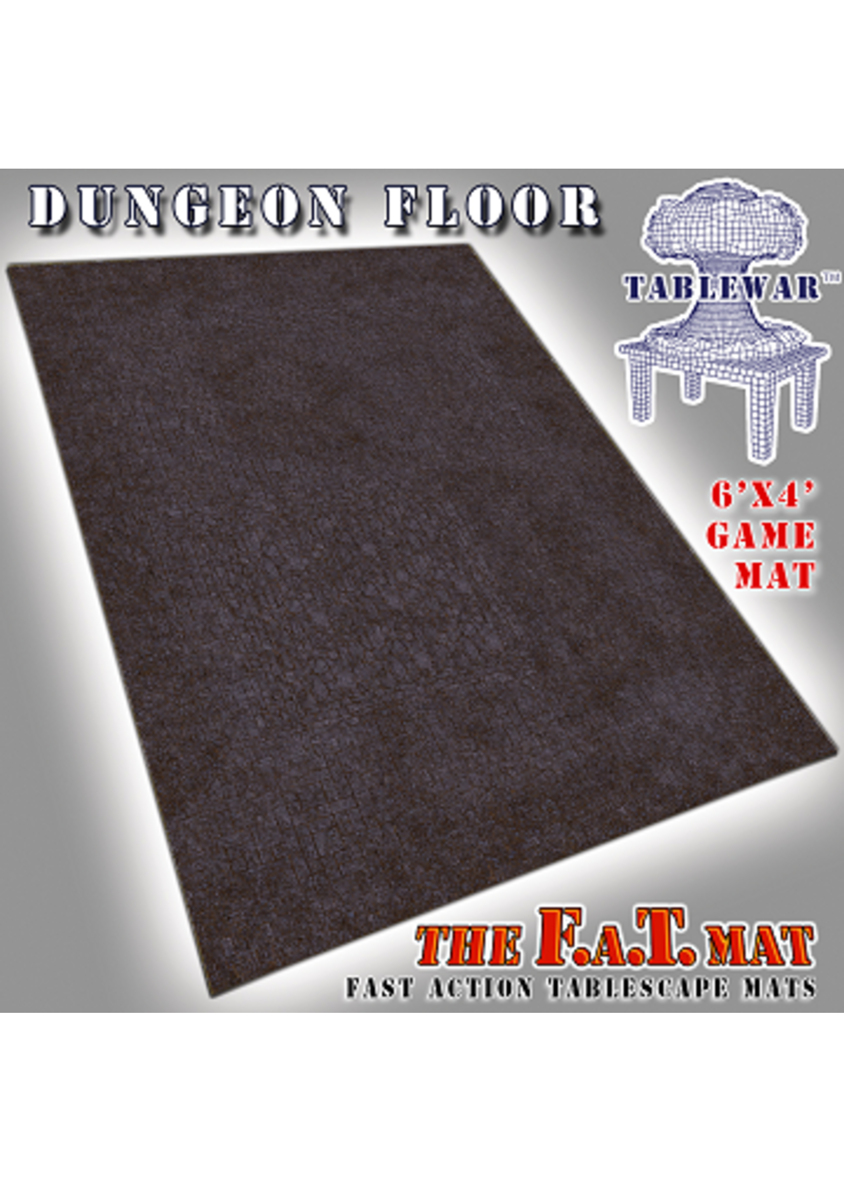 Tablewar Battle Mat Dungeon Floor 6x4 feet