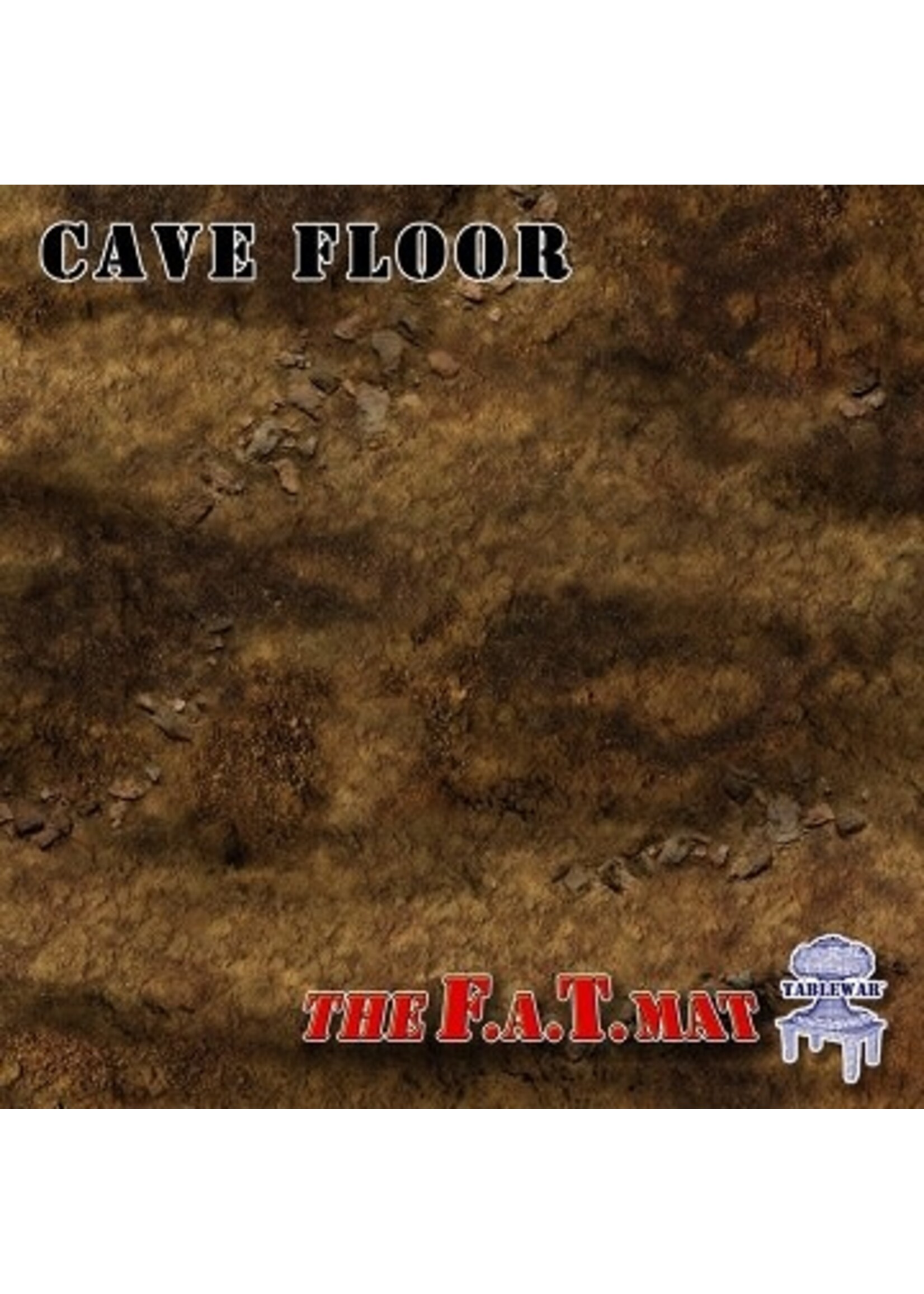 Tablewar Battle Mat Cave Floor 4x4 feet