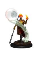 WizKids WK93046 DND Premium Fire Genasi Female Wizard