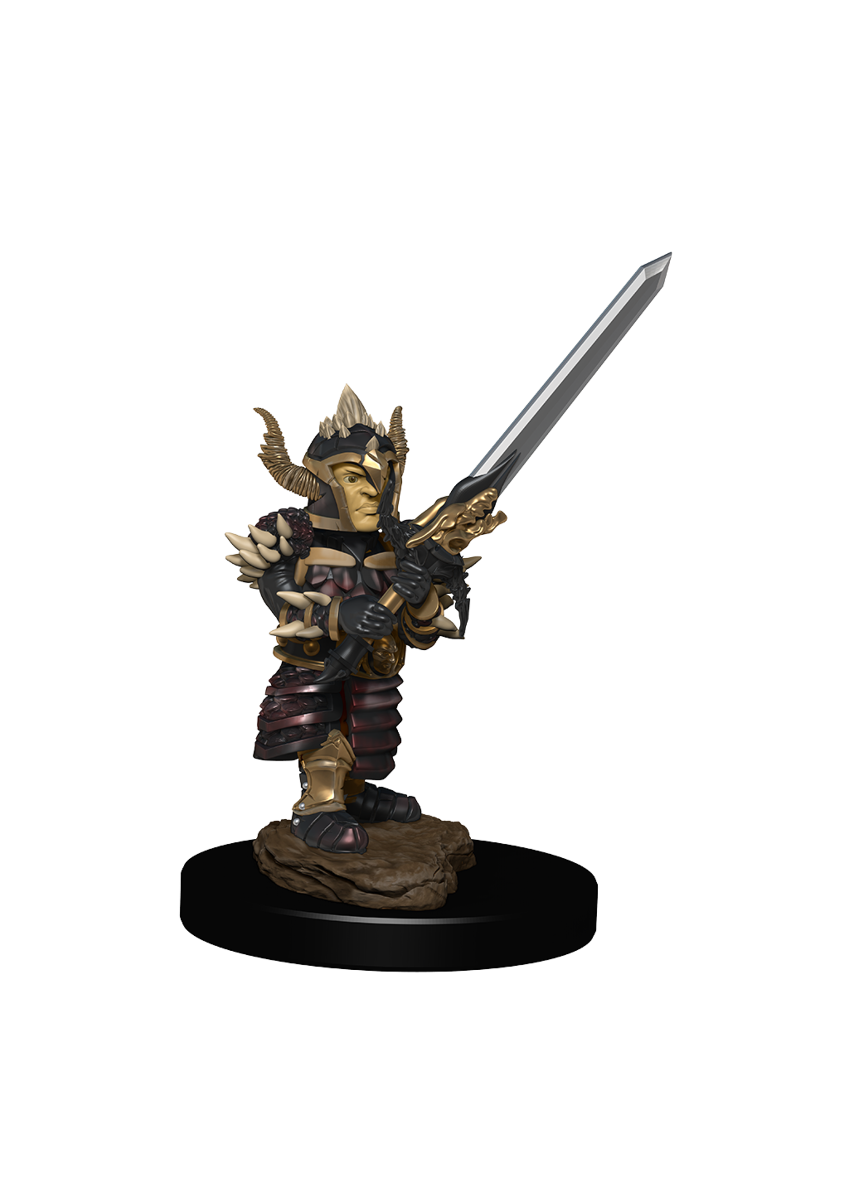WizKids WK93047 DND Premium Halfling Male Fighter