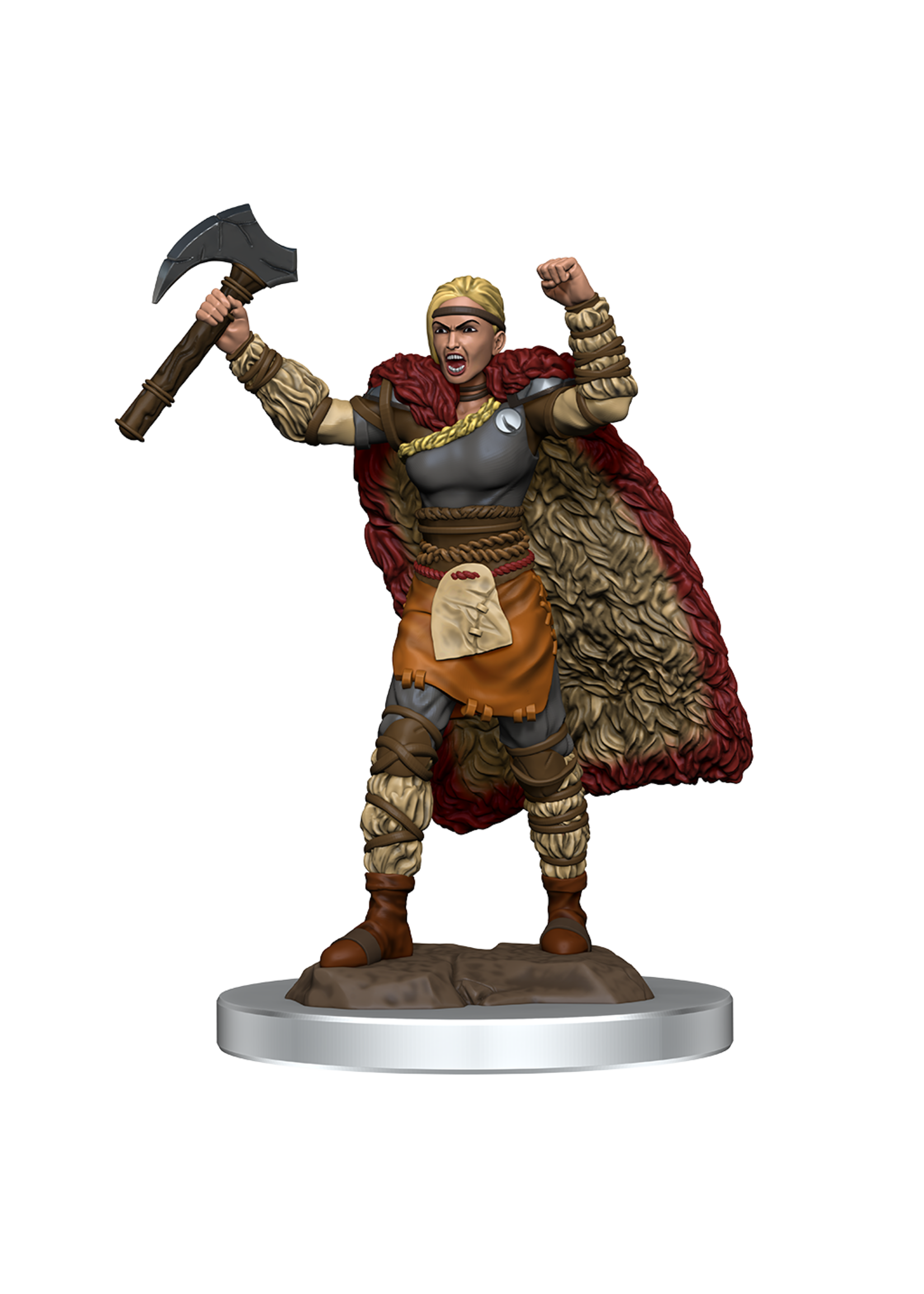WizKids WK93052 DND Premium Human Female Barbarian