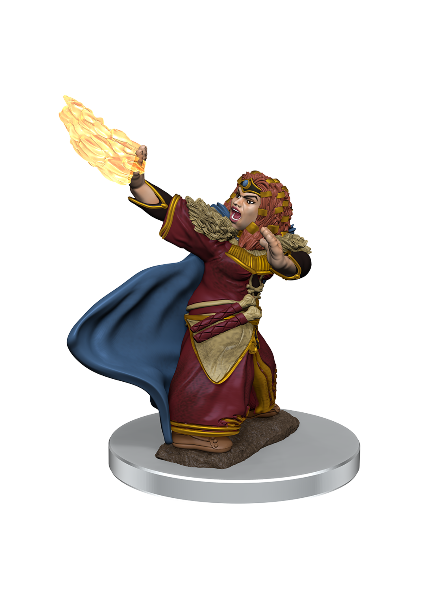 WizKids WK93056 DND Premium Dwarf Female Wizard