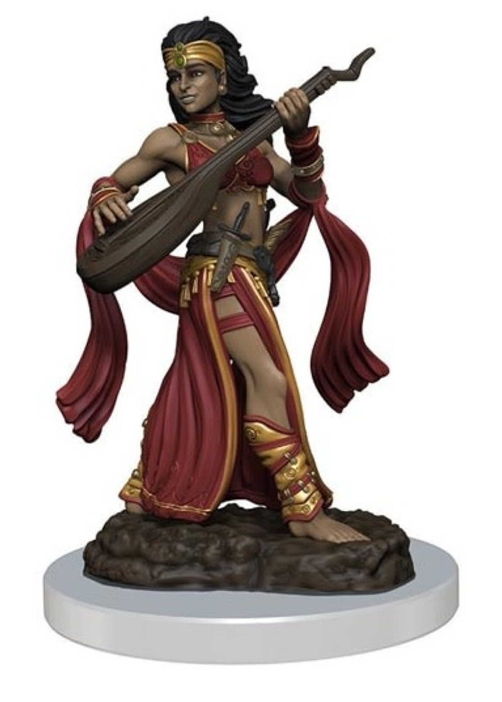 WizKids WK77518 PF Premium Human Female Bard