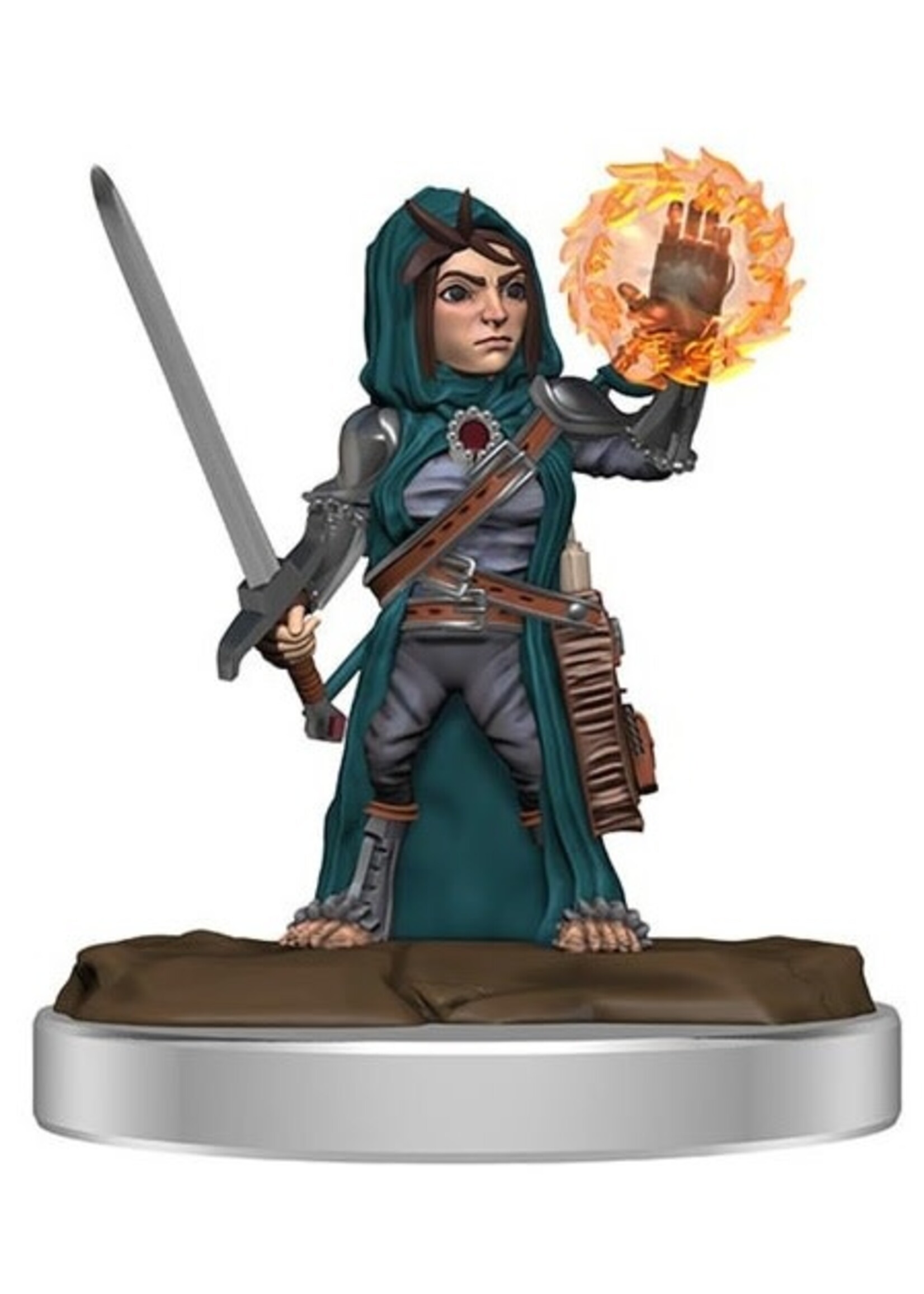 WizKids WK77514 PF Premium Halfling Female Cleric