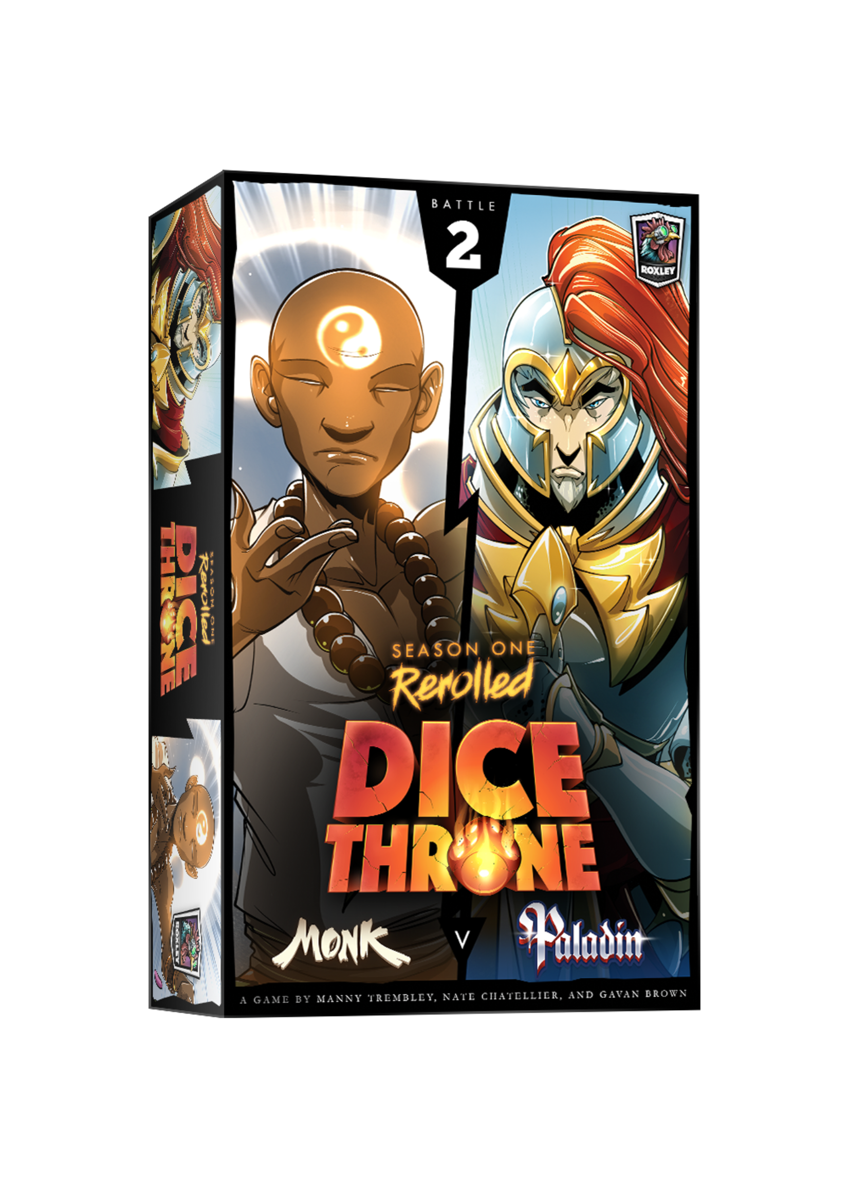 Dice Throne Season 1 Monk vs Paladin