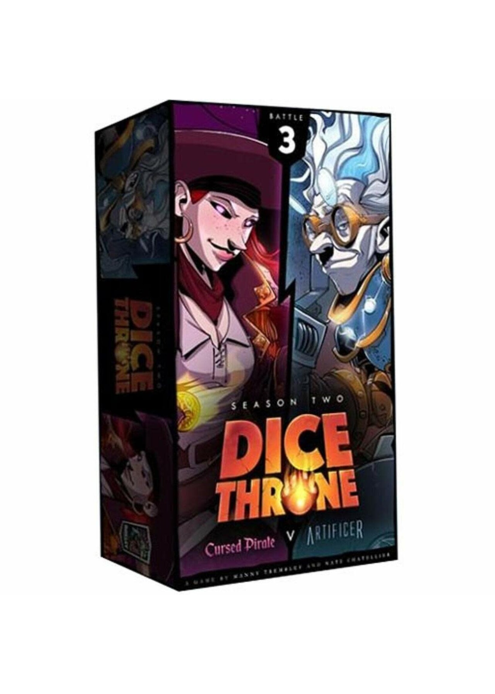 Dice Throne Season 2 Cursed Pirate vs Artificer