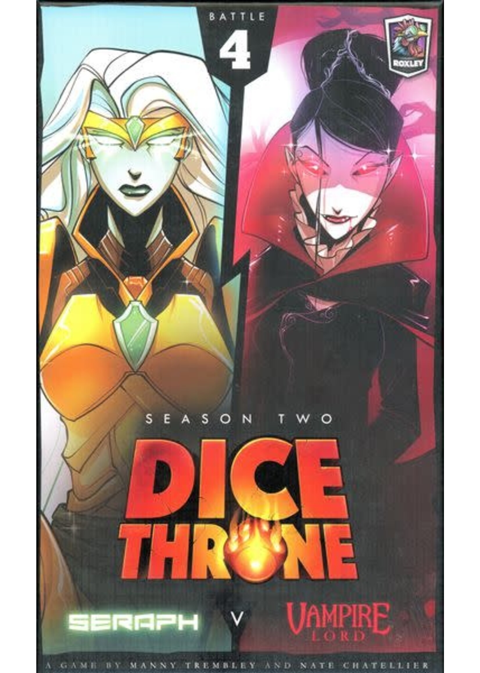 Dice Throne Season 2 Vampire Lord vs Seraph