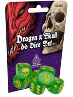 Steve Jackson Games Dice d6 Dragon & Skull (4pc)