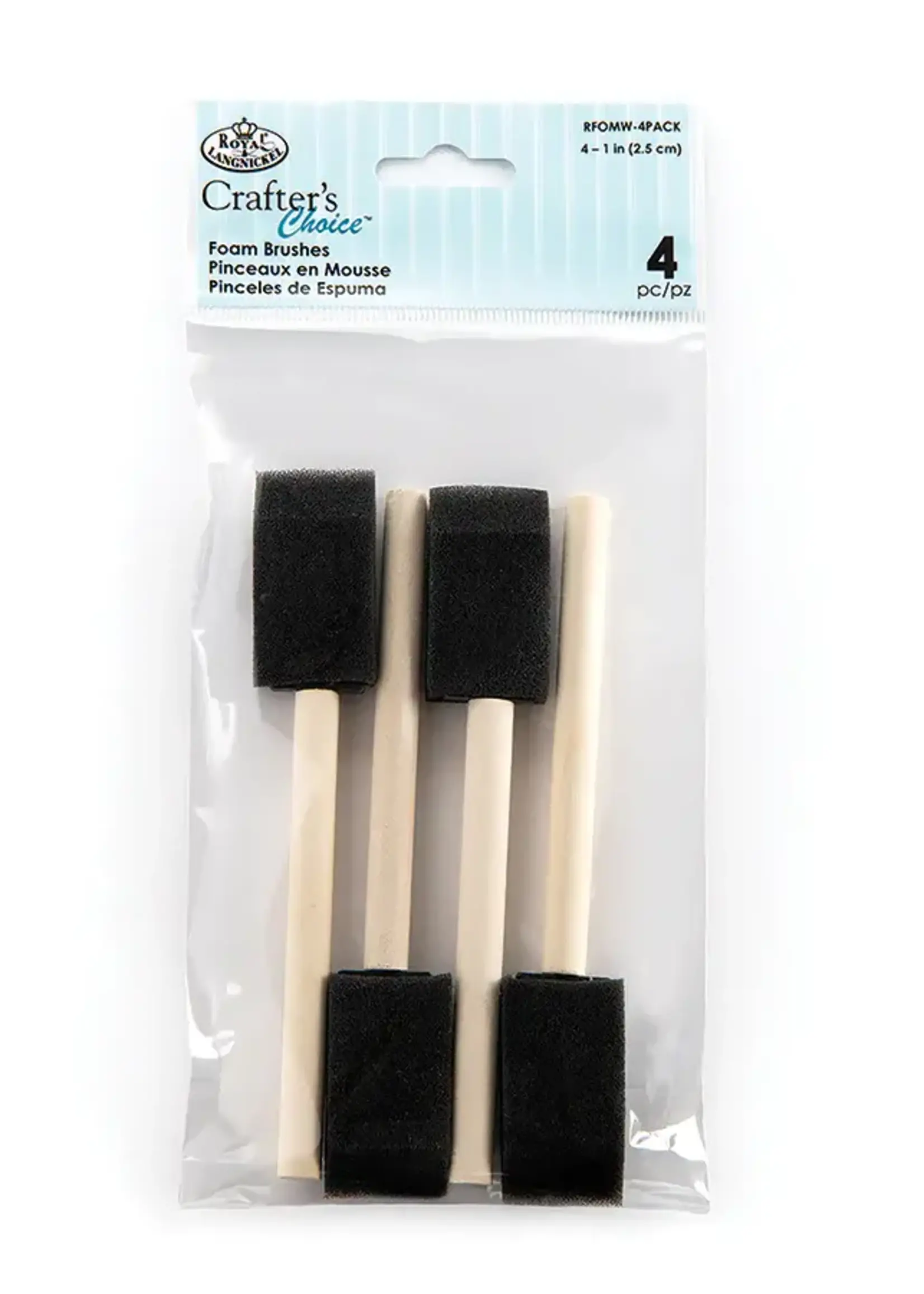 Foam Brushes (4pc)