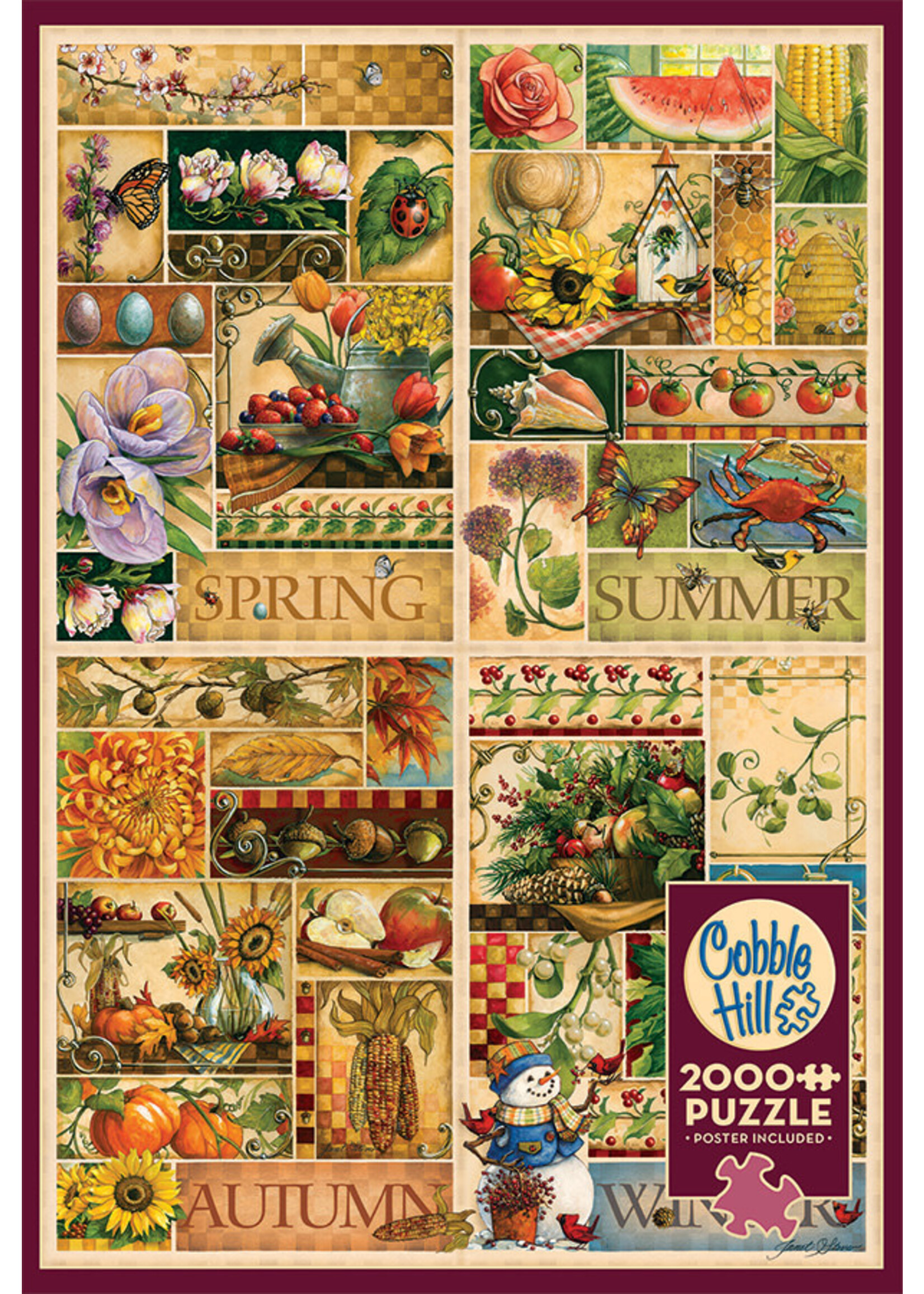 Cobble Hill CH49012 The Four Seasons (Puzzle2000)
