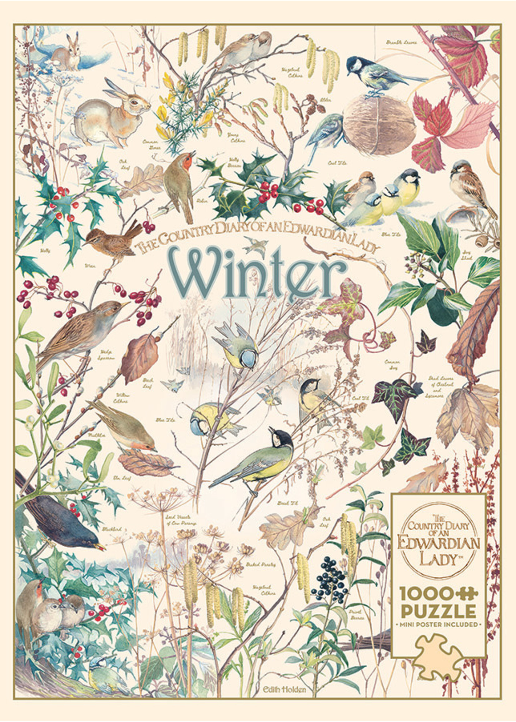 Cobble Hill CH40095 Country Diary Winter (Puzzle1000)