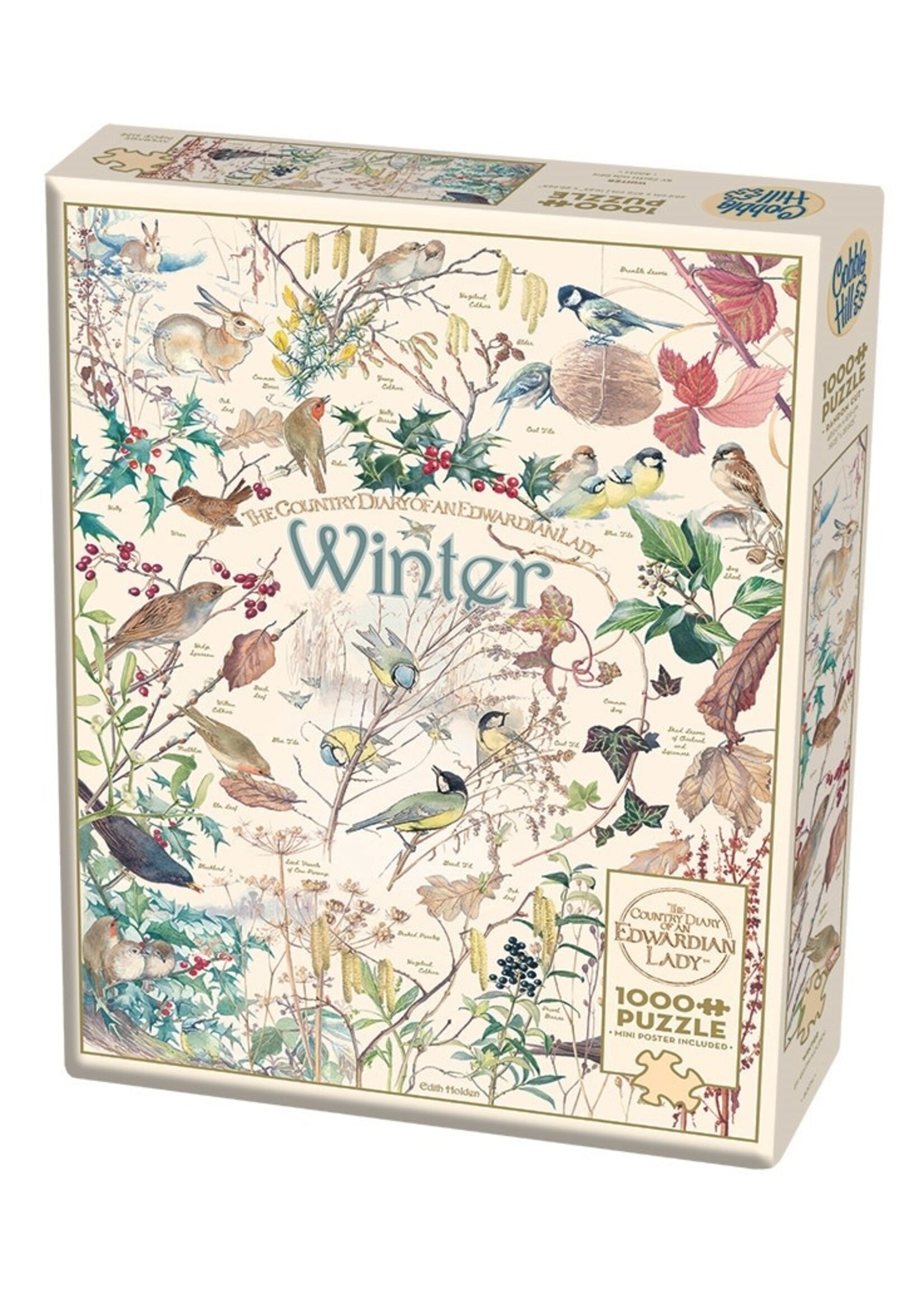 Cobble Hill CH40095 Country Diary Winter (Puzzle1000)