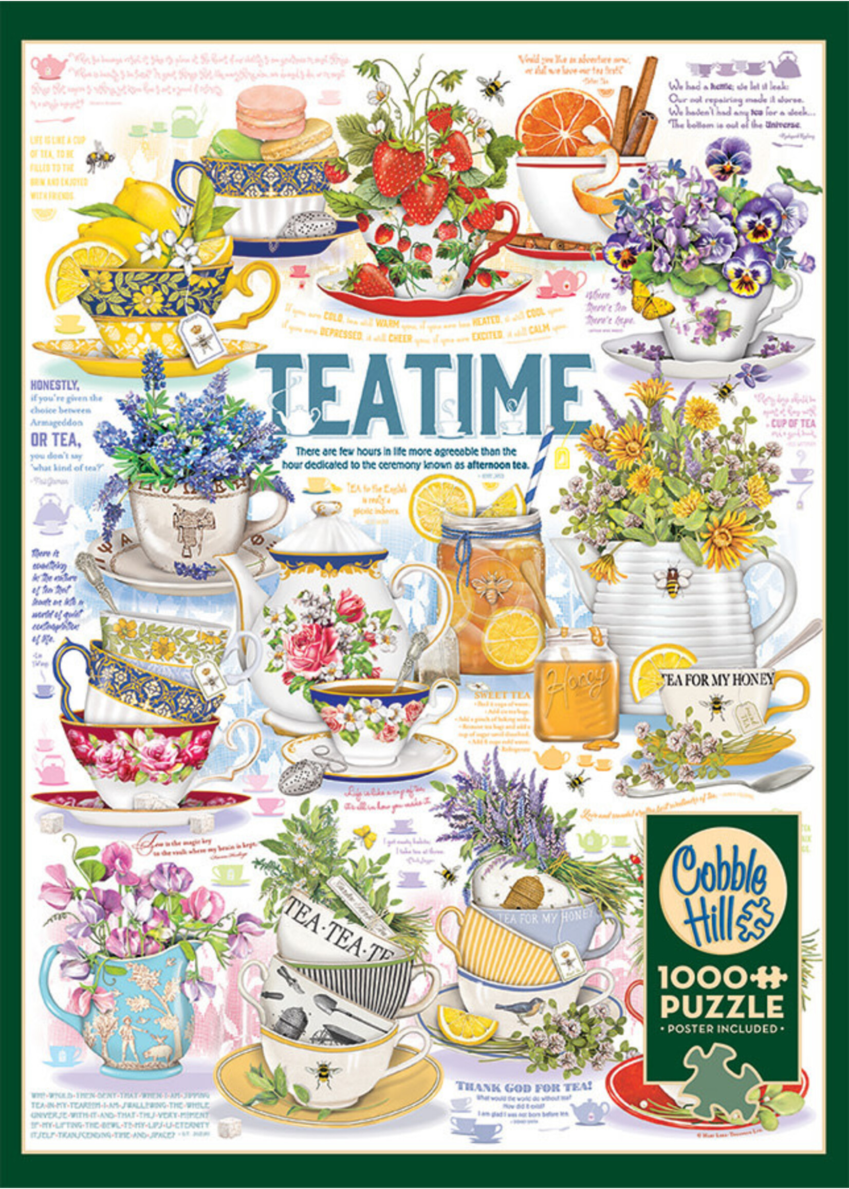 Cobble Hill CH40116 Tea Time (Puzzle1000)