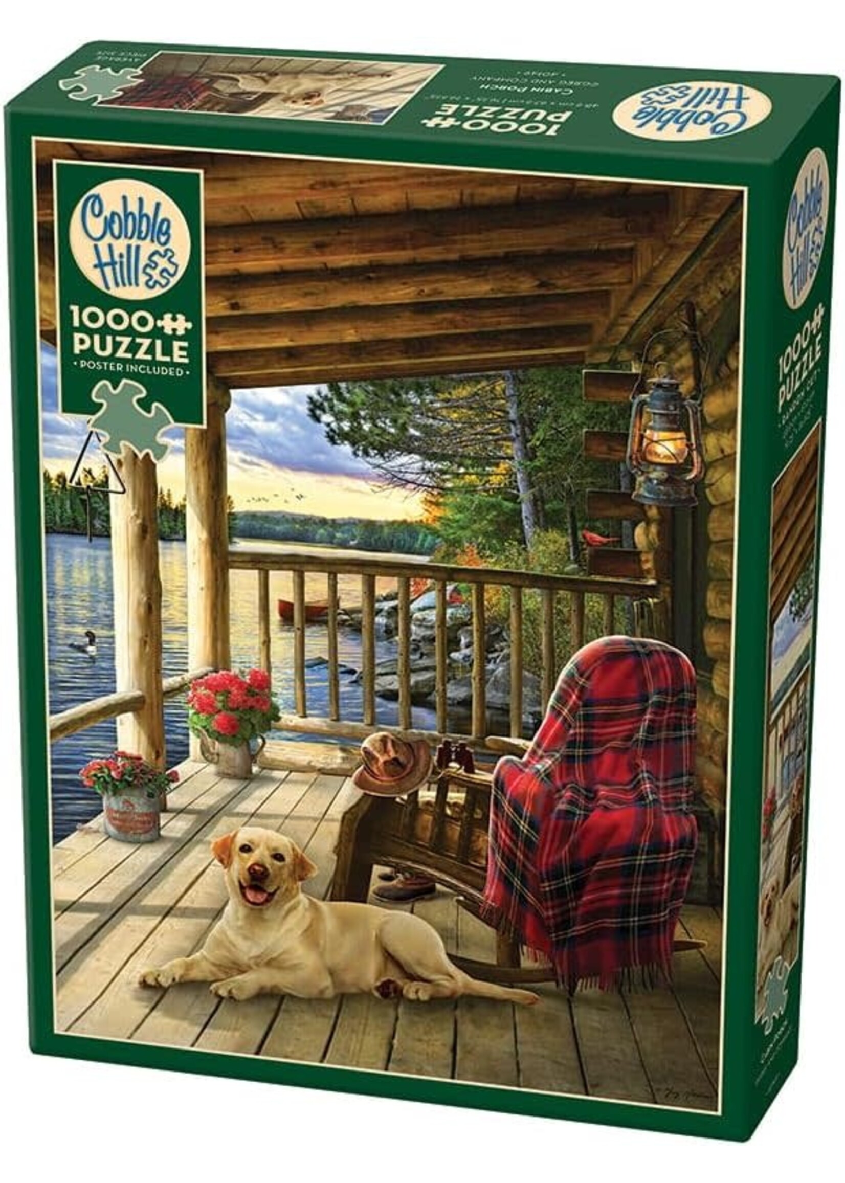 Cobble Hill CH40149 Cabin Porch (Puzzle1000)