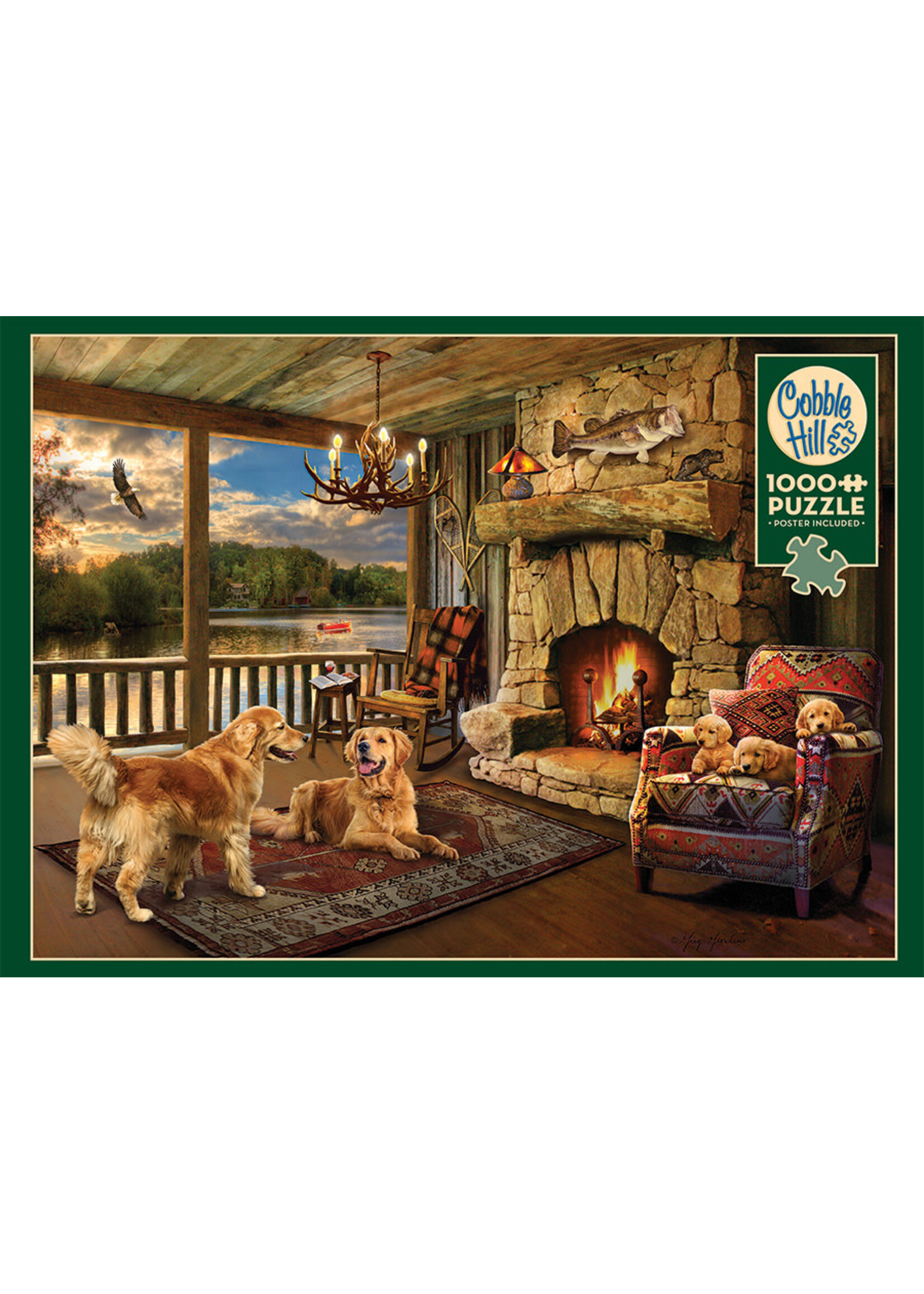 Cobble Hill CH40151 Lakeside Cabin (Puzzle1000)