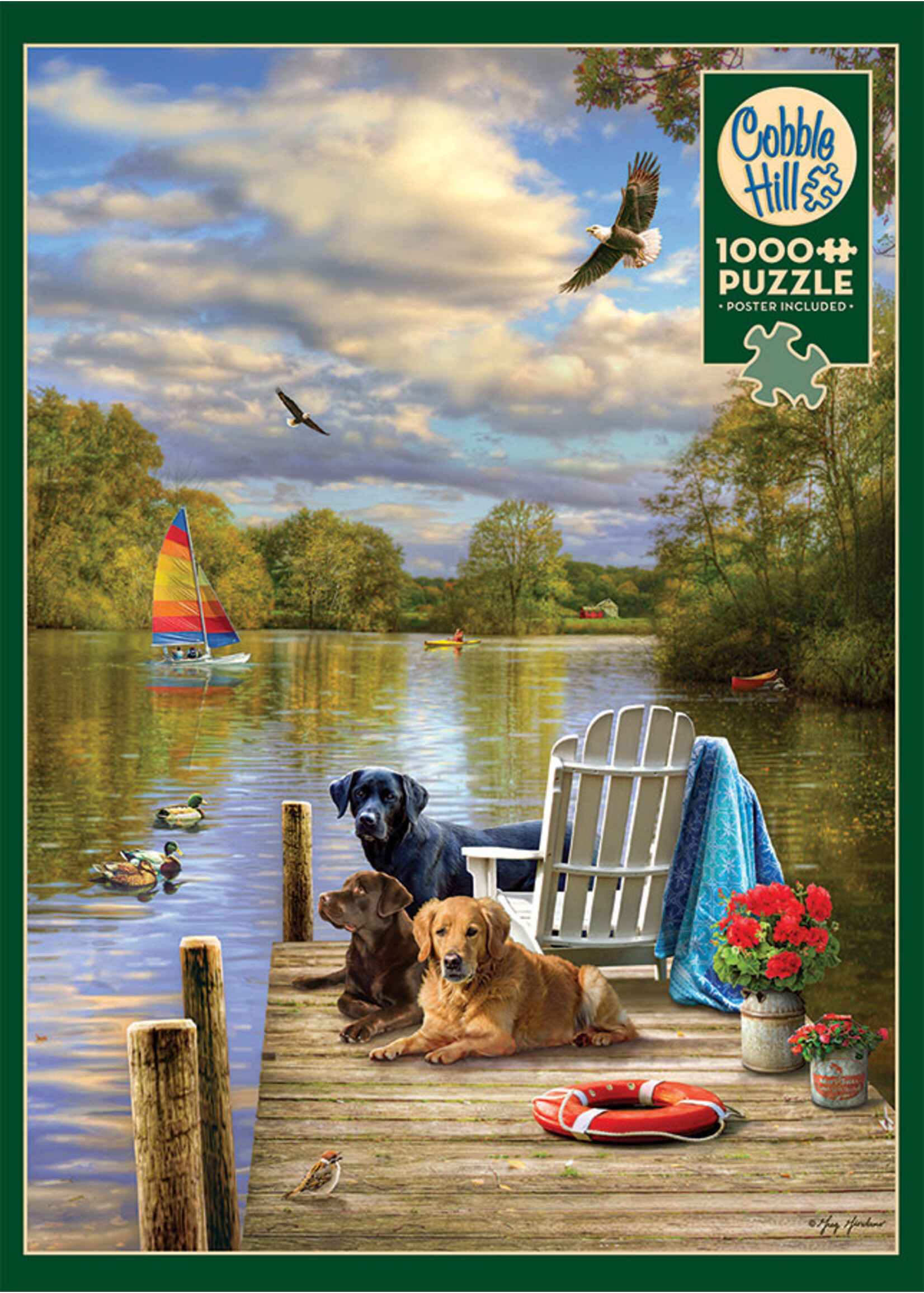Cobble Hill CH40148 Dog Day Afternoon (Puzzle1000)