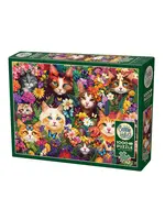 Cobble Hill CH40289 Blooming Whiskers (Puzzle1000)