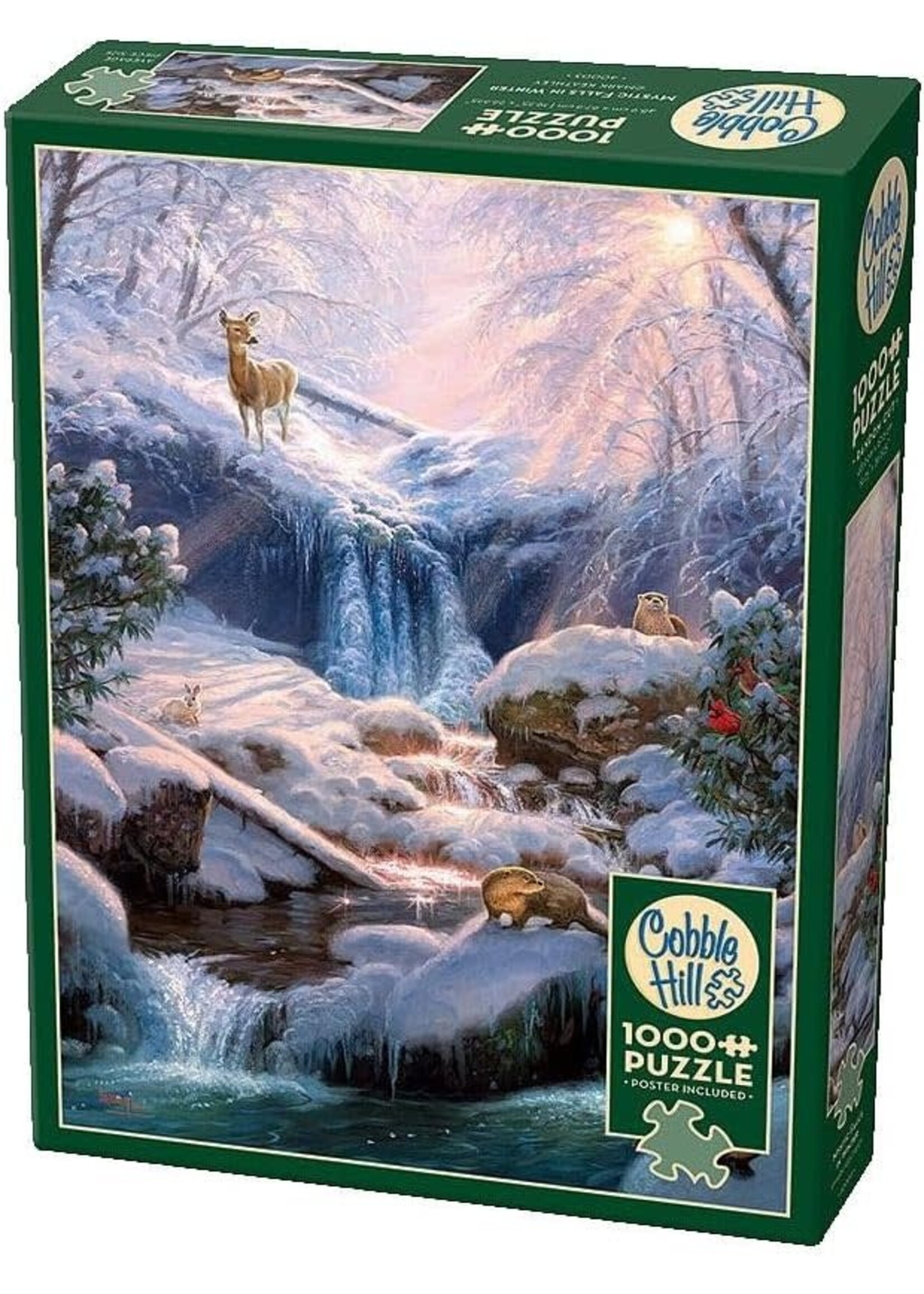 Cobble Hill CH40003 Mystic Falls in Winter (Puzzle1000)