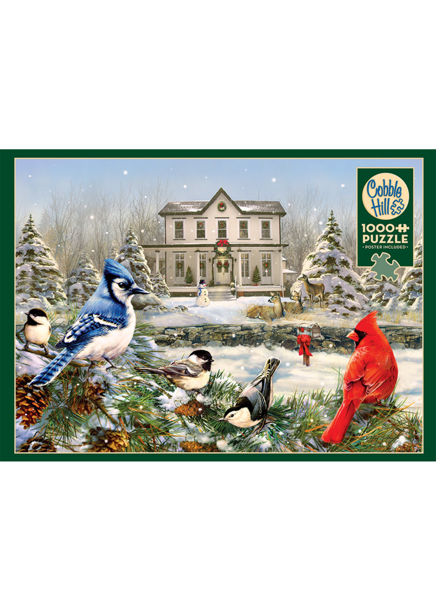 Cobble Hill CH40039 Country House Birds (Puzzle1000)