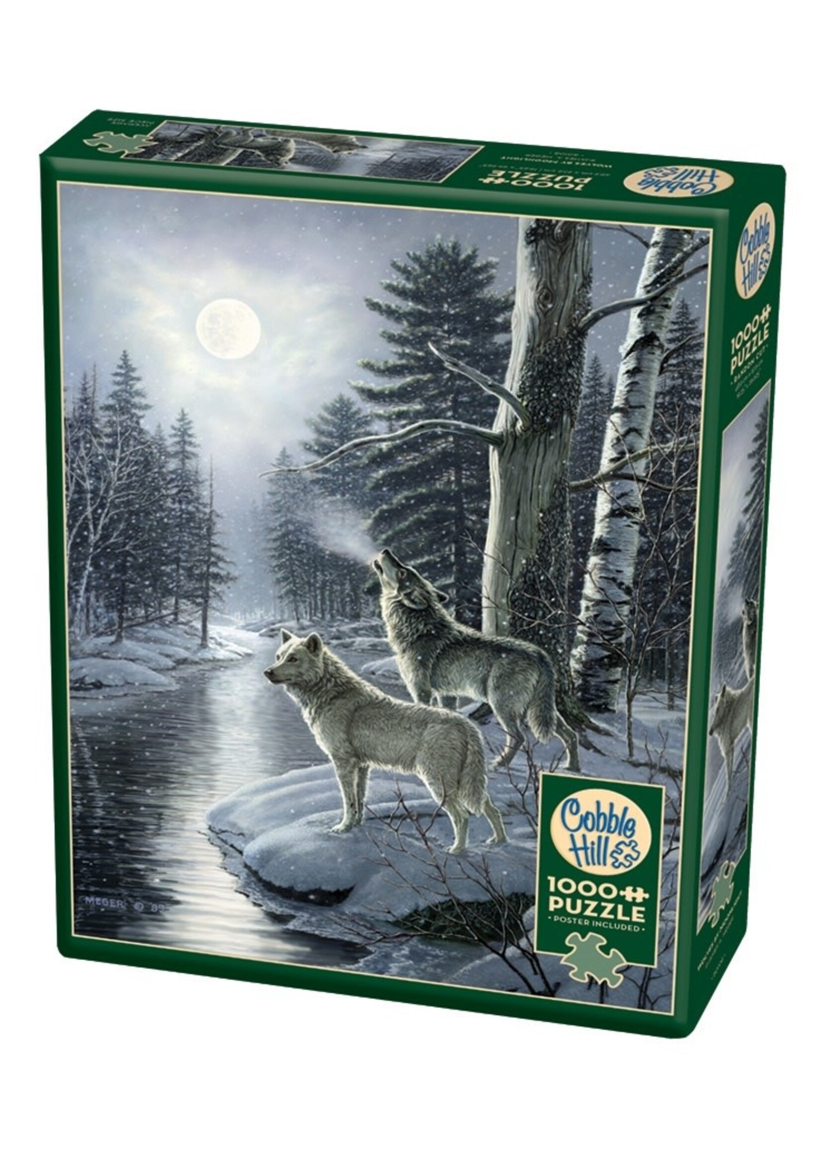 Cobble Hill CH40154 Wolves by Moonlight (Puzzle1000)
