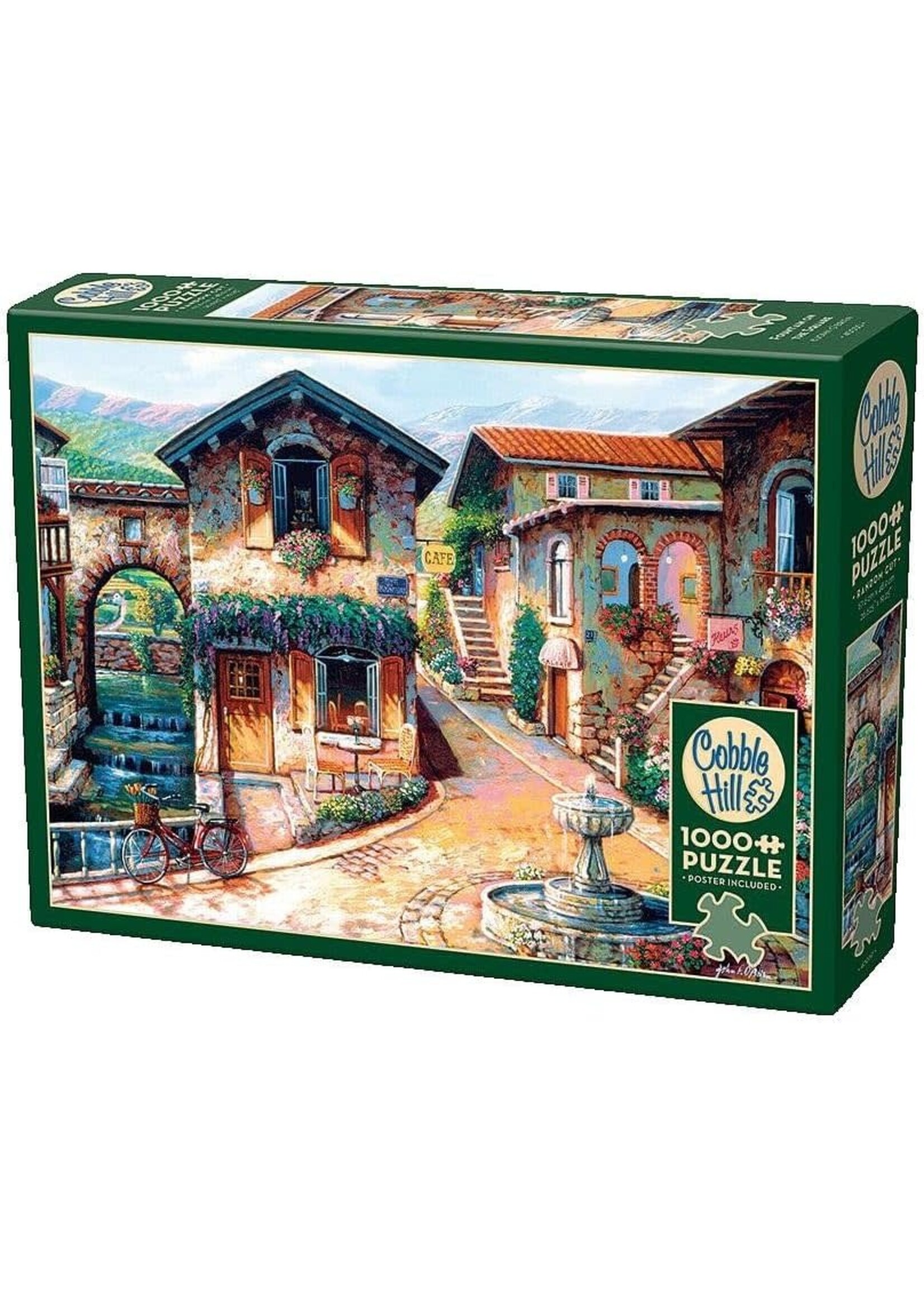 Cobble Hill CH40030 Fountain on the Square (Puzzle1000)