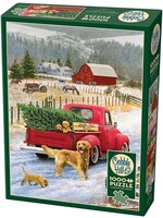 Cobble Hill CH40215 Christmas on the Farm (Puzzle1000)