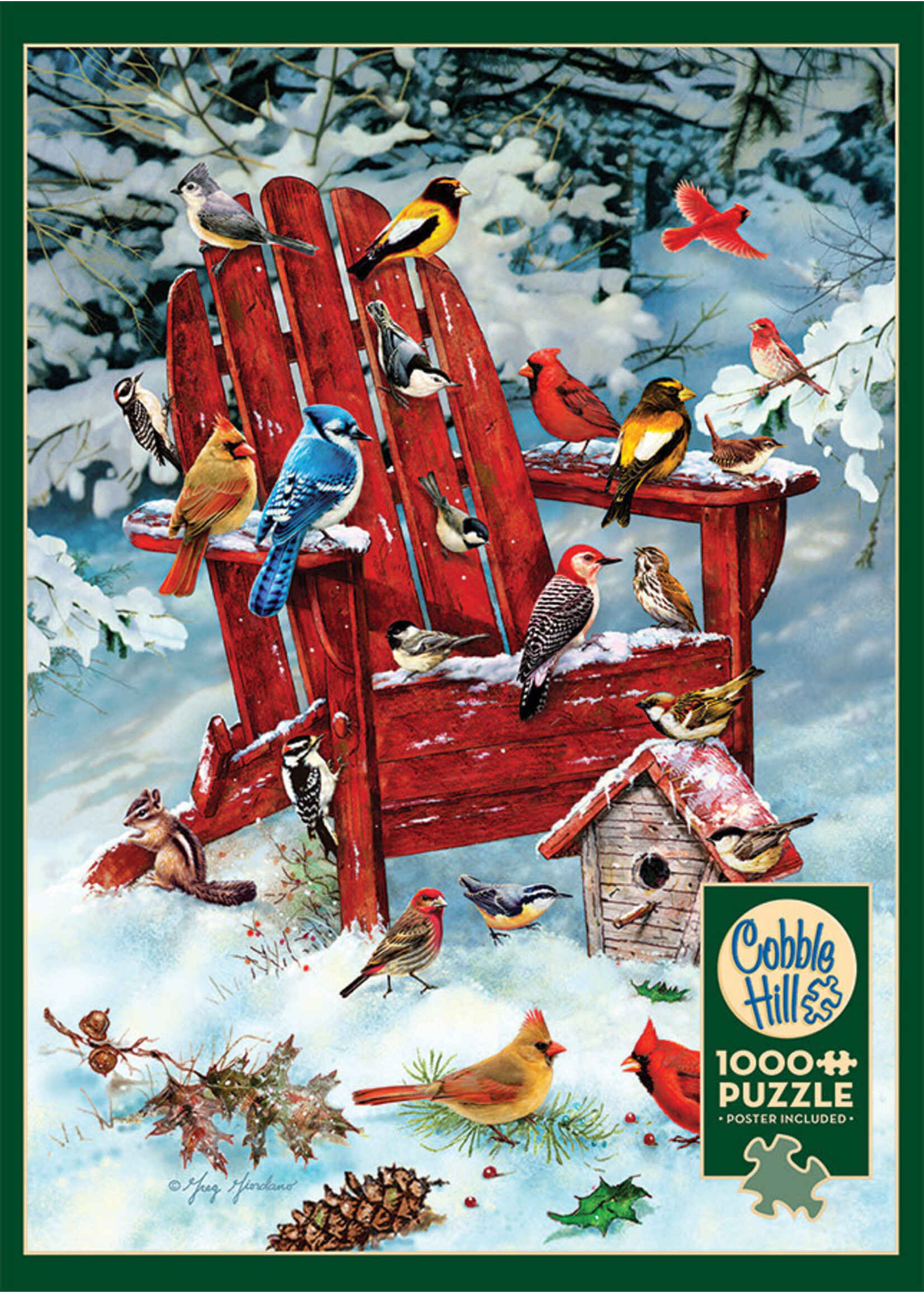Cobble Hill CH40164 Adirondack Birds (Puzzle1000)