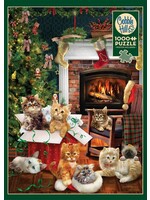 Cobble Hill CH40216 Christmas Kittens (Puzzle1000)