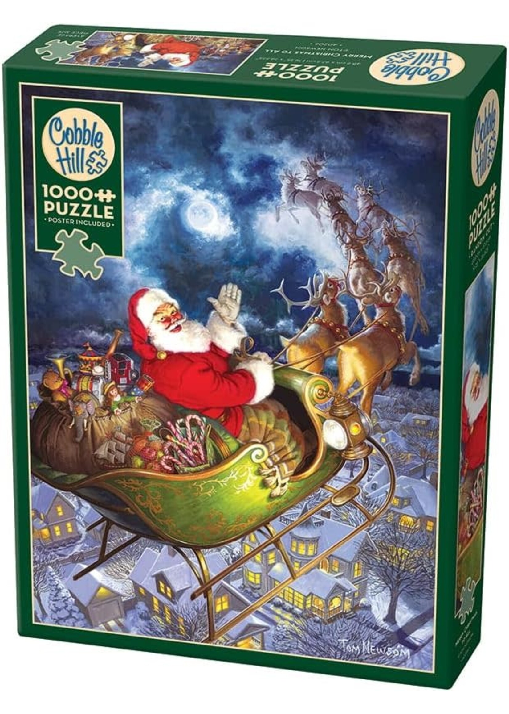 Cobble Hill CH40206 Merry Christmas to All (Puzzle1000)