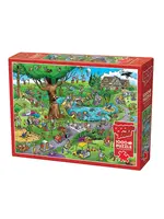 Cobble Hill CH44502 DoodleTown Par for the Course (Puzzle1000)