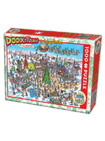 Cobble Hill CH44508 DoodleTown 12 Days of Christmas (Puzzle1000)