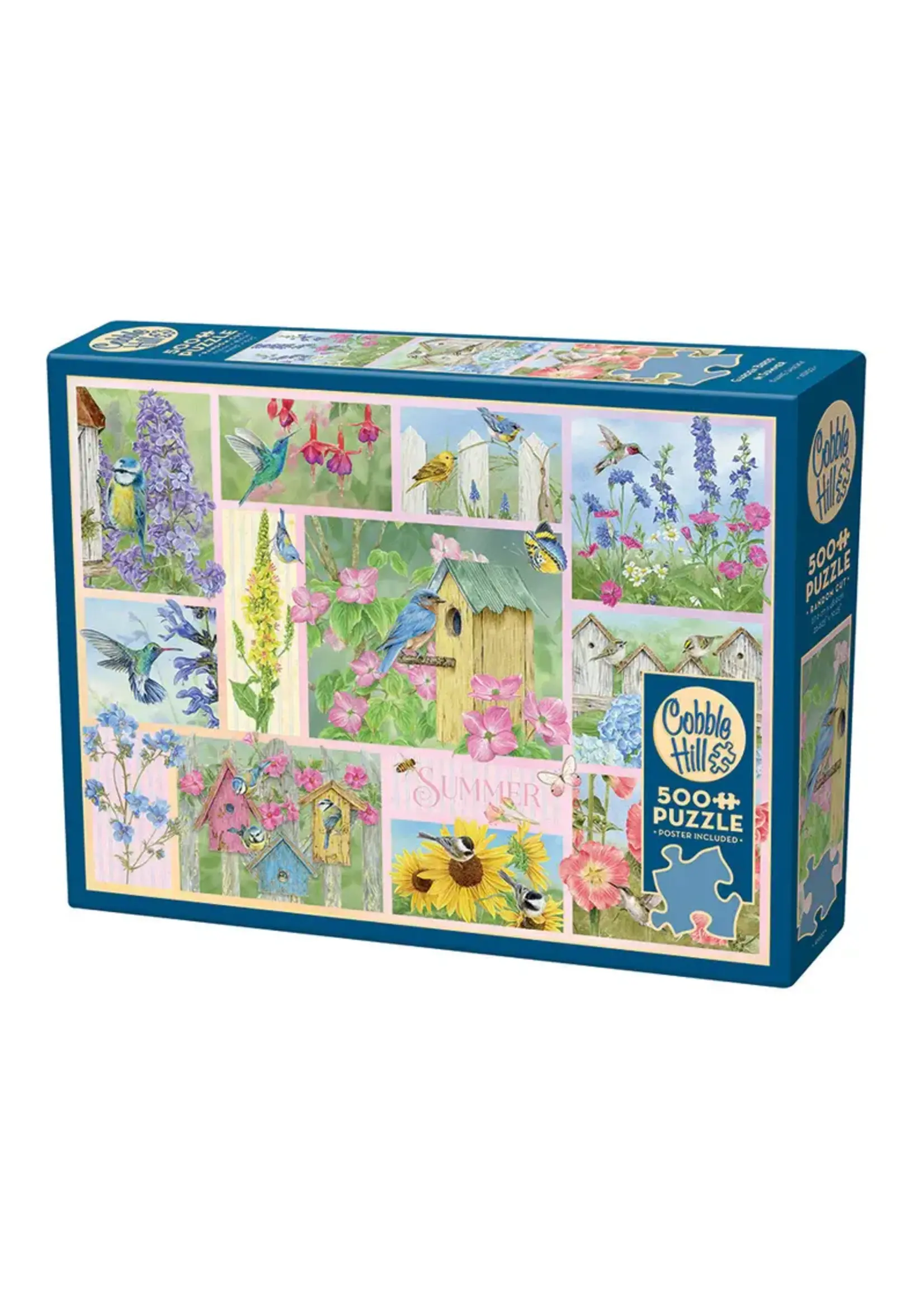 Cobble Hill CH45102 Garden Birds in Summer (Puzzle500)
