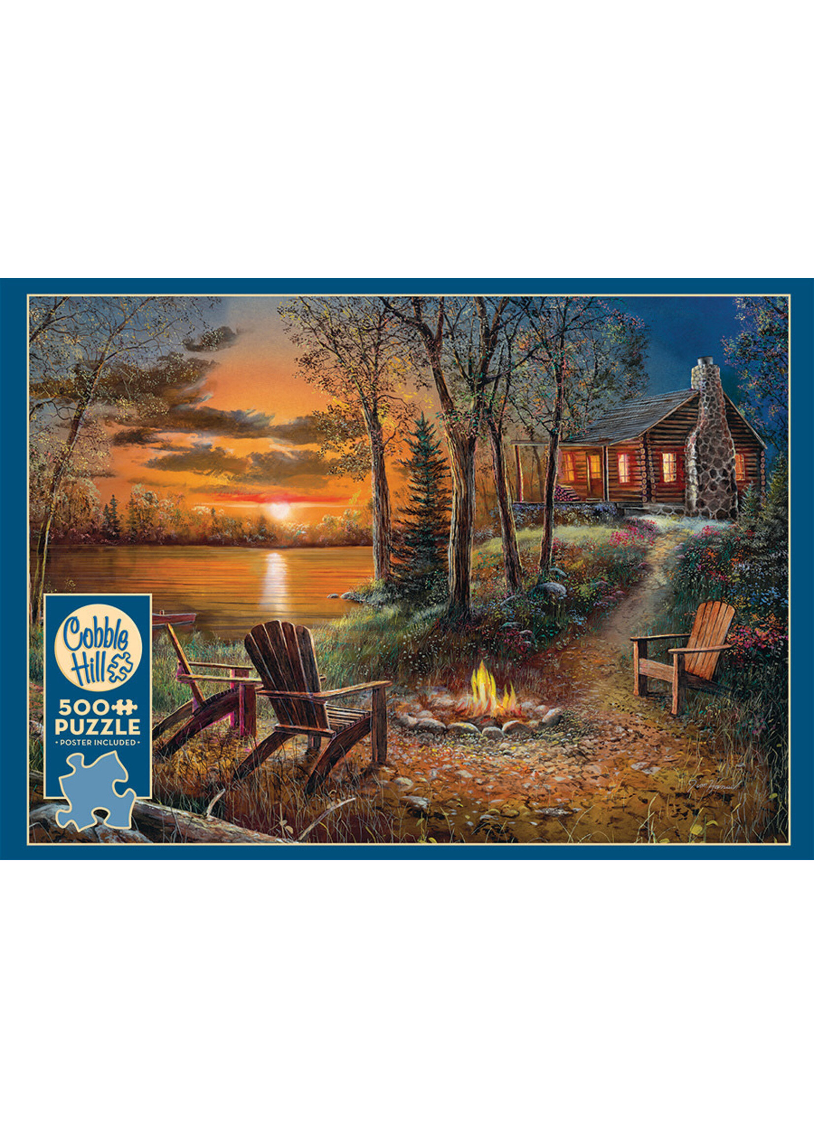 Cobble Hill CH45066 Fireside (Puzzle500)
