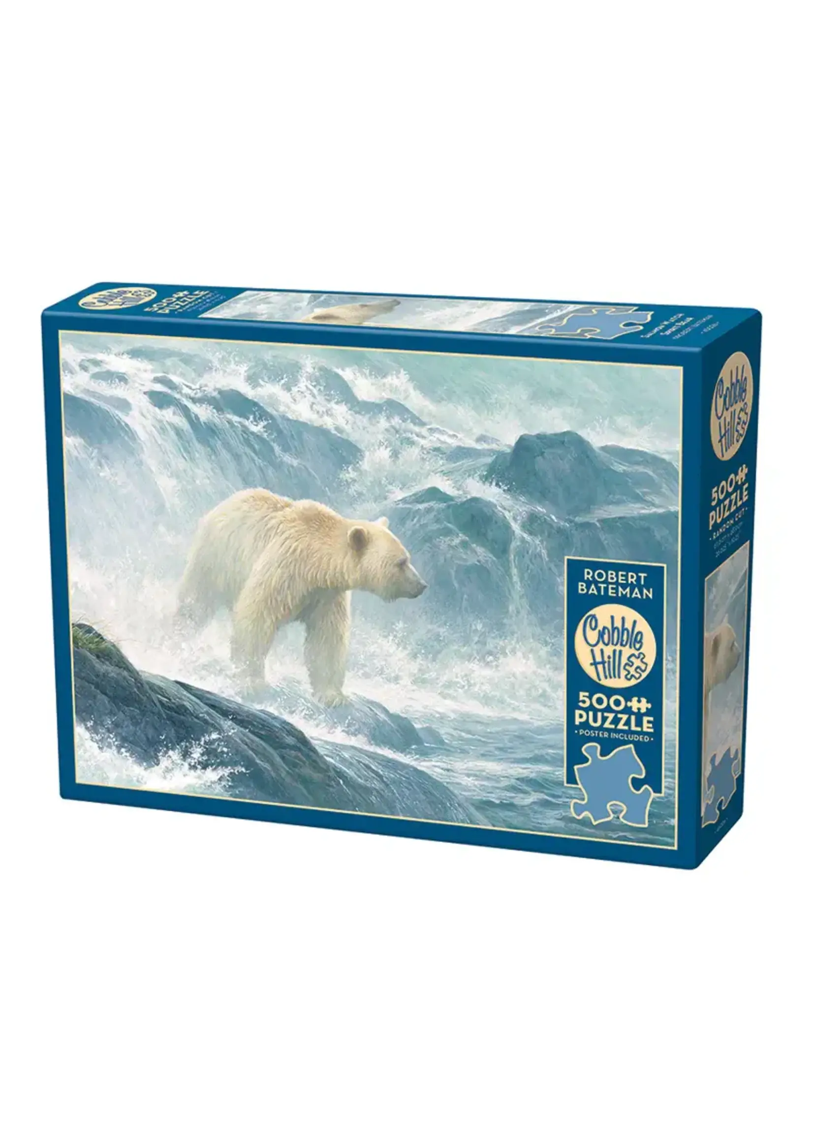 Cobble Hill CH45026 Salmon Watch Spirit Bear (Puzzle500)