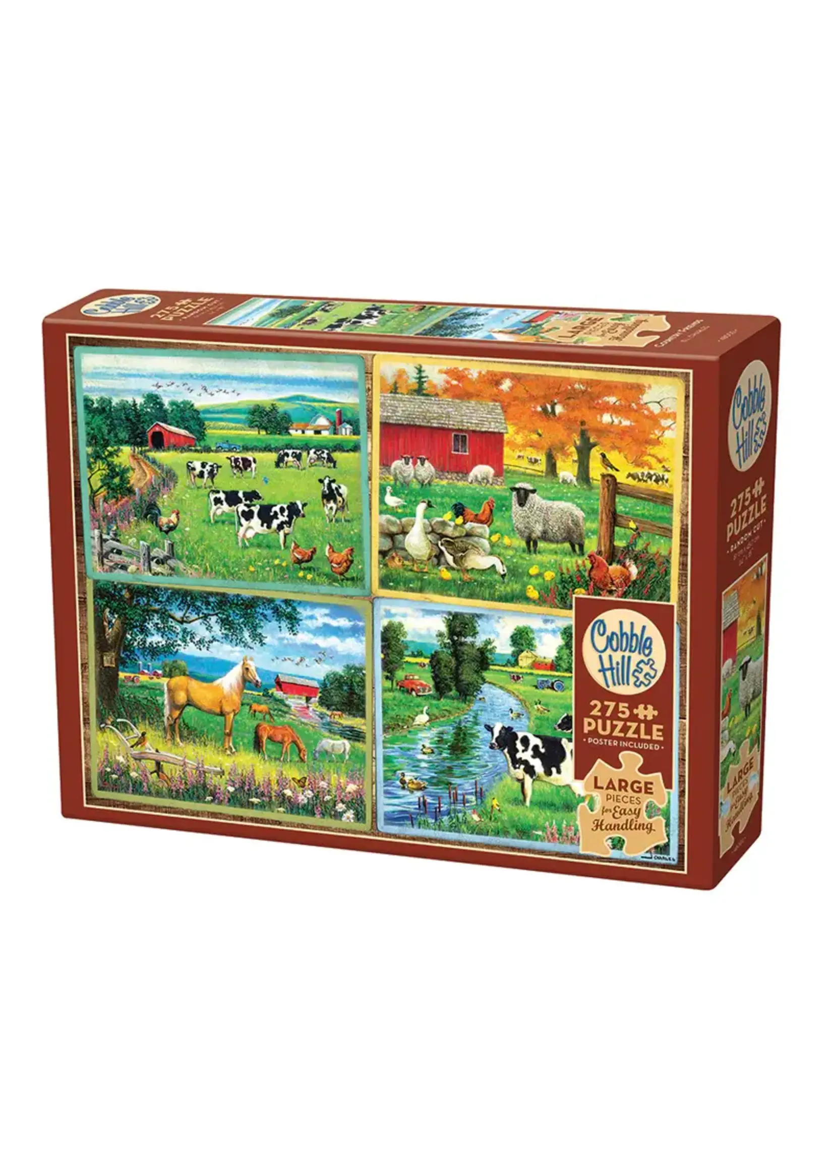 Cobble Hill CH48002 Country Friends (Puzzle275)