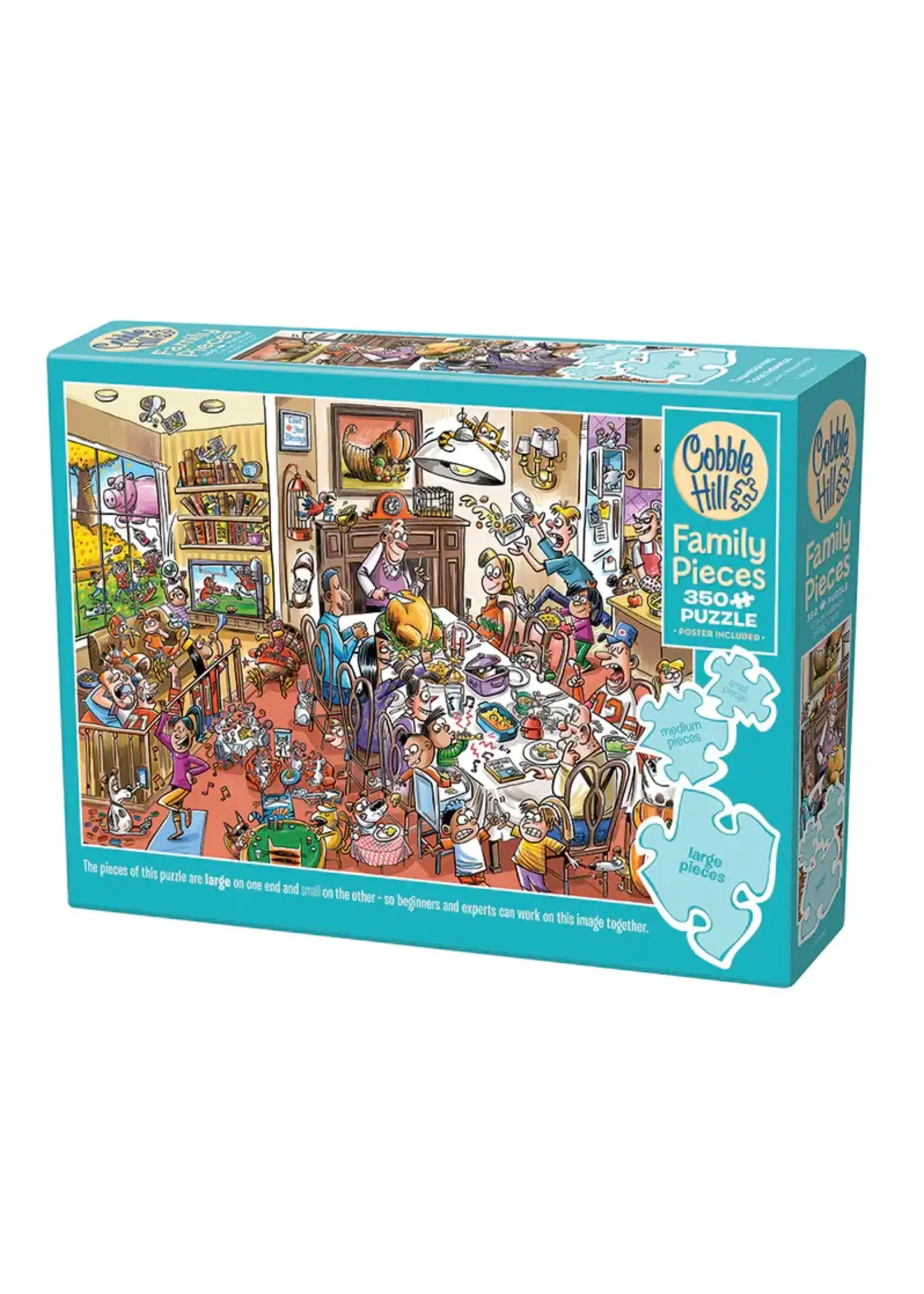 Cobble Hill CH47034 Thanksgiving Togetherness (Puzzle350)