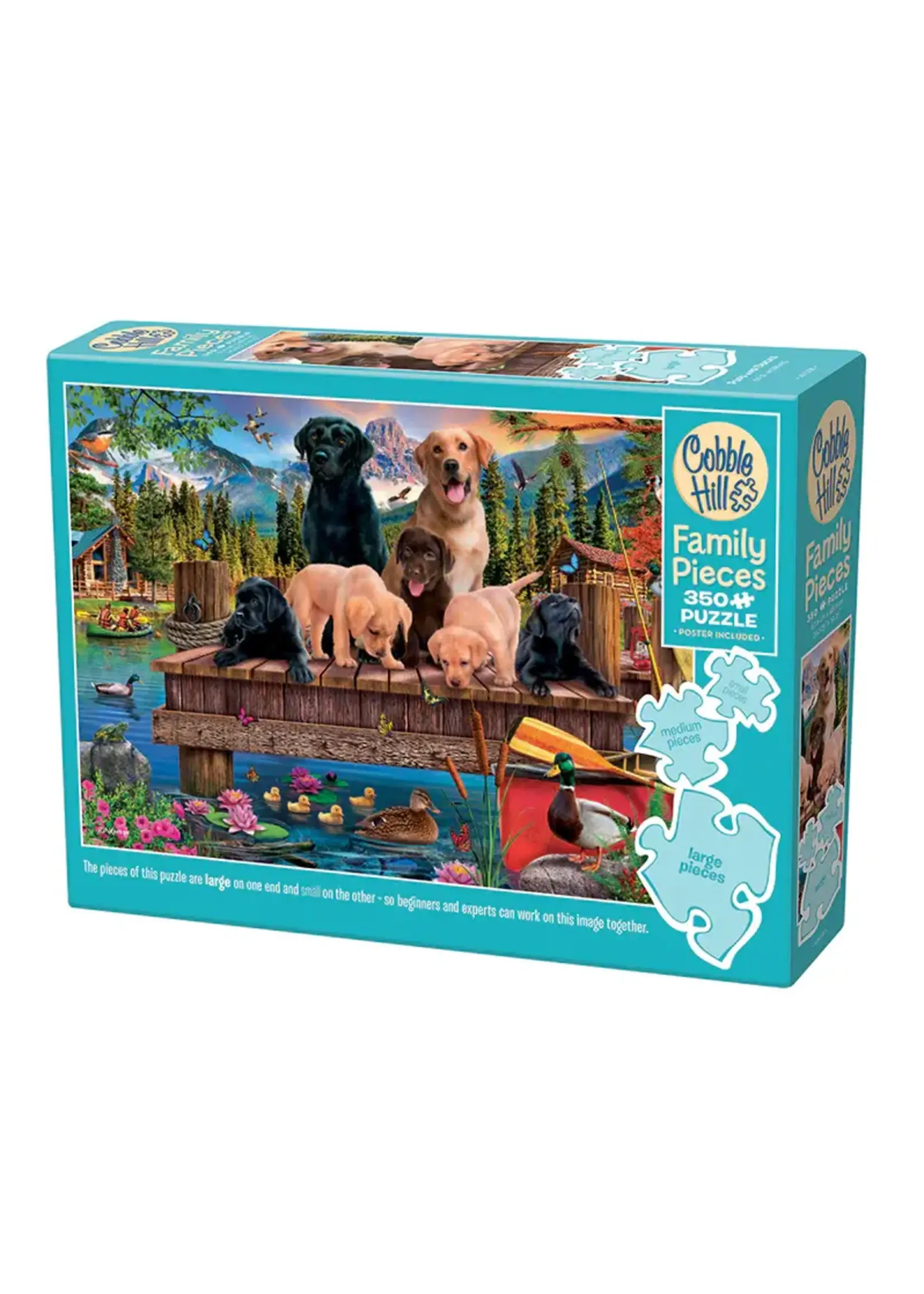 Cobble Hill CH47038 Pups and Ducks (Puzzle350)