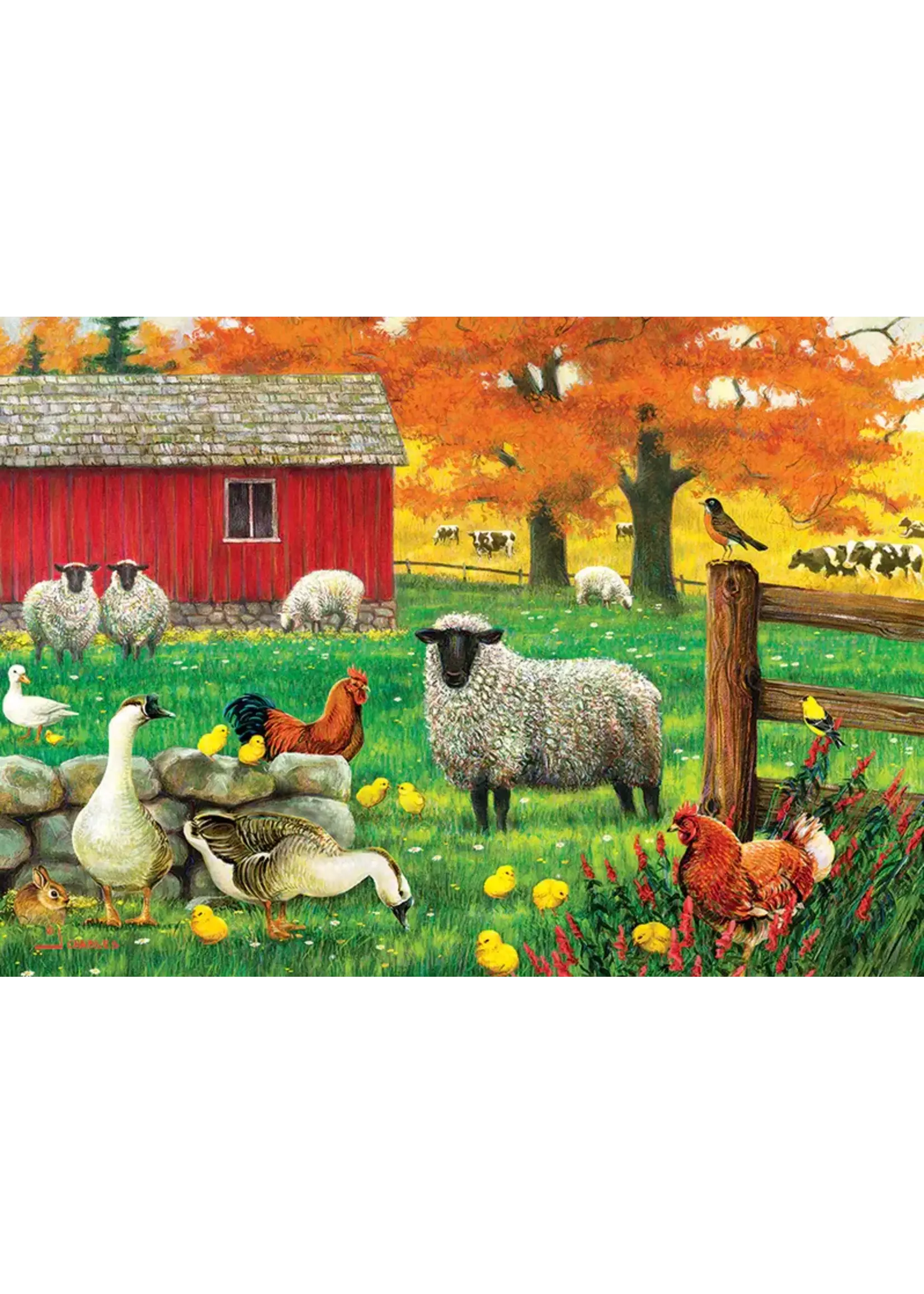 Cobble Hill CH58908 Sheep Farm (TrayPuzzle35)