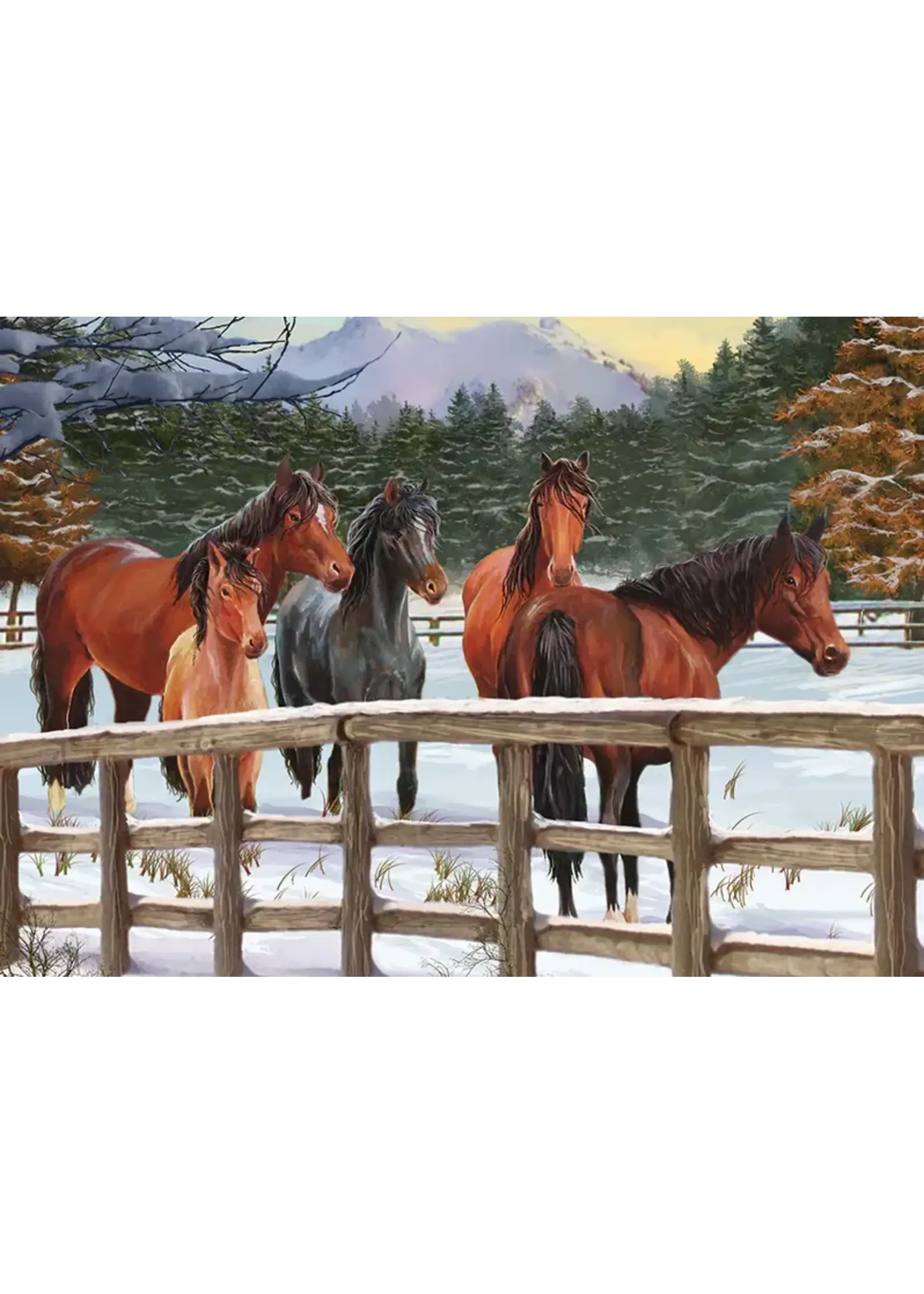 Cobble Hill CH58860 Snowy Pasture (TrayPuzzle35)
