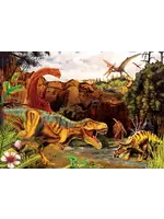 Cobble Hill CH58855 Dino Story (TrayPuzzle35)