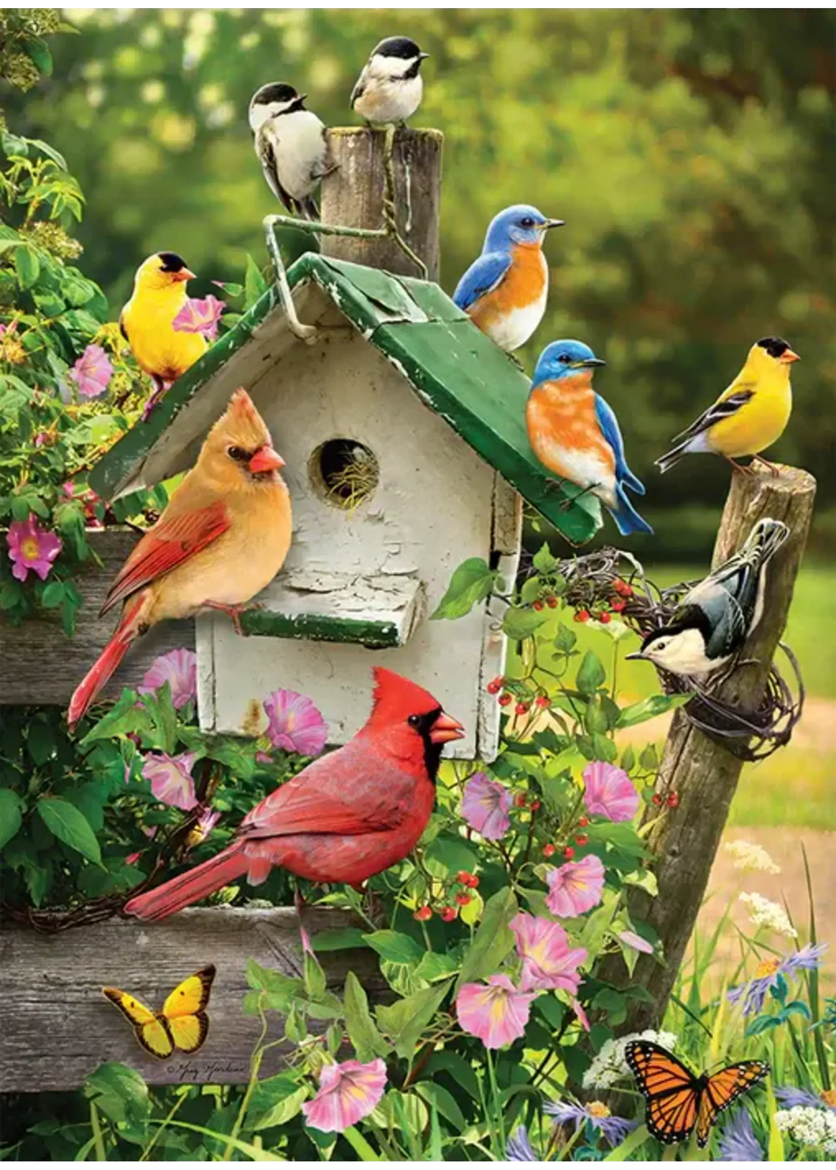 Cobble Hill CH58876 Singing Around the Birdhouse (TrayPuzzle35)