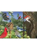 Cobble Hill CH58848 Around the Birdfeeder (TrayPuzzle35)