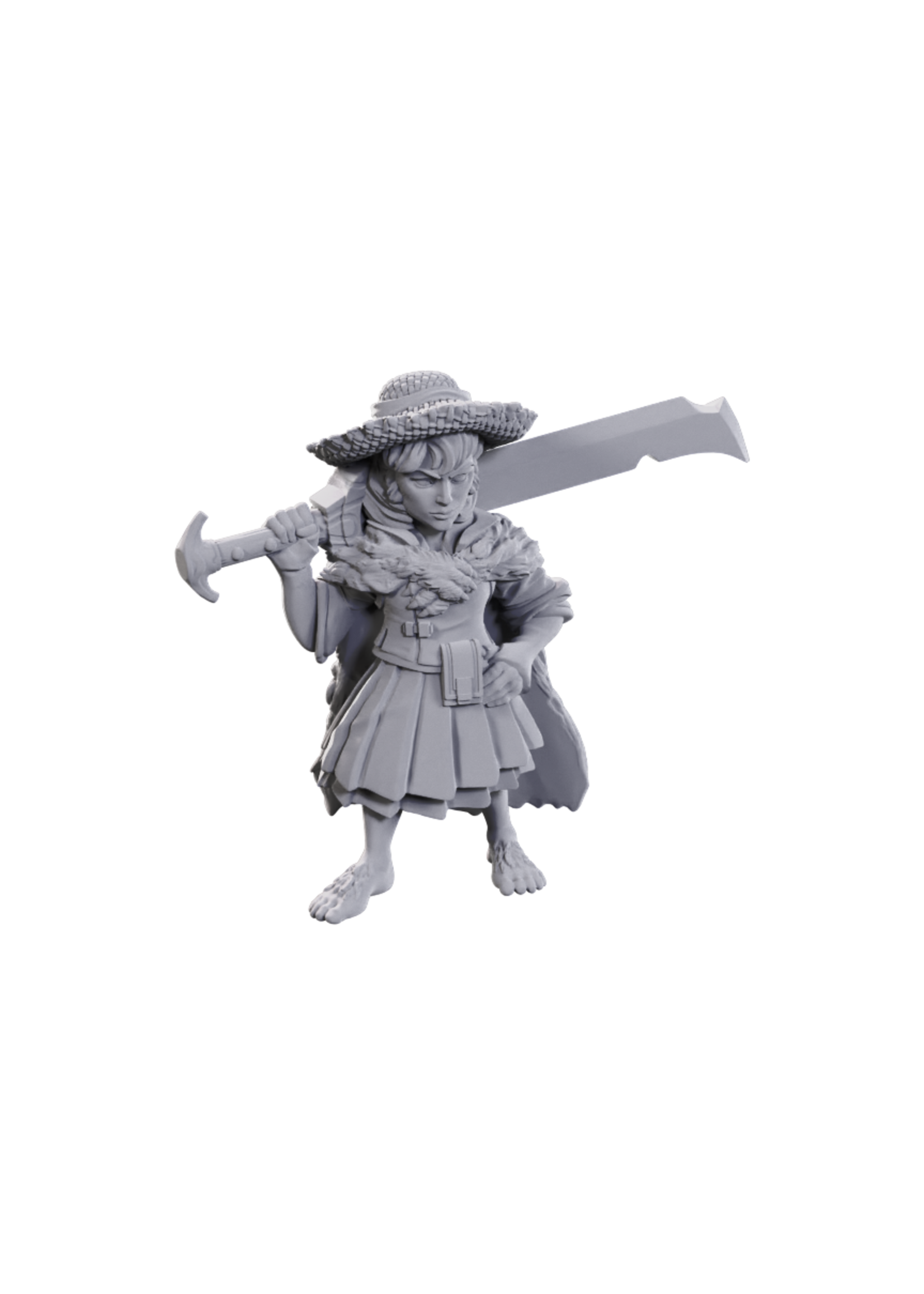 WizKids WK90711 PF Female Halfling Magus