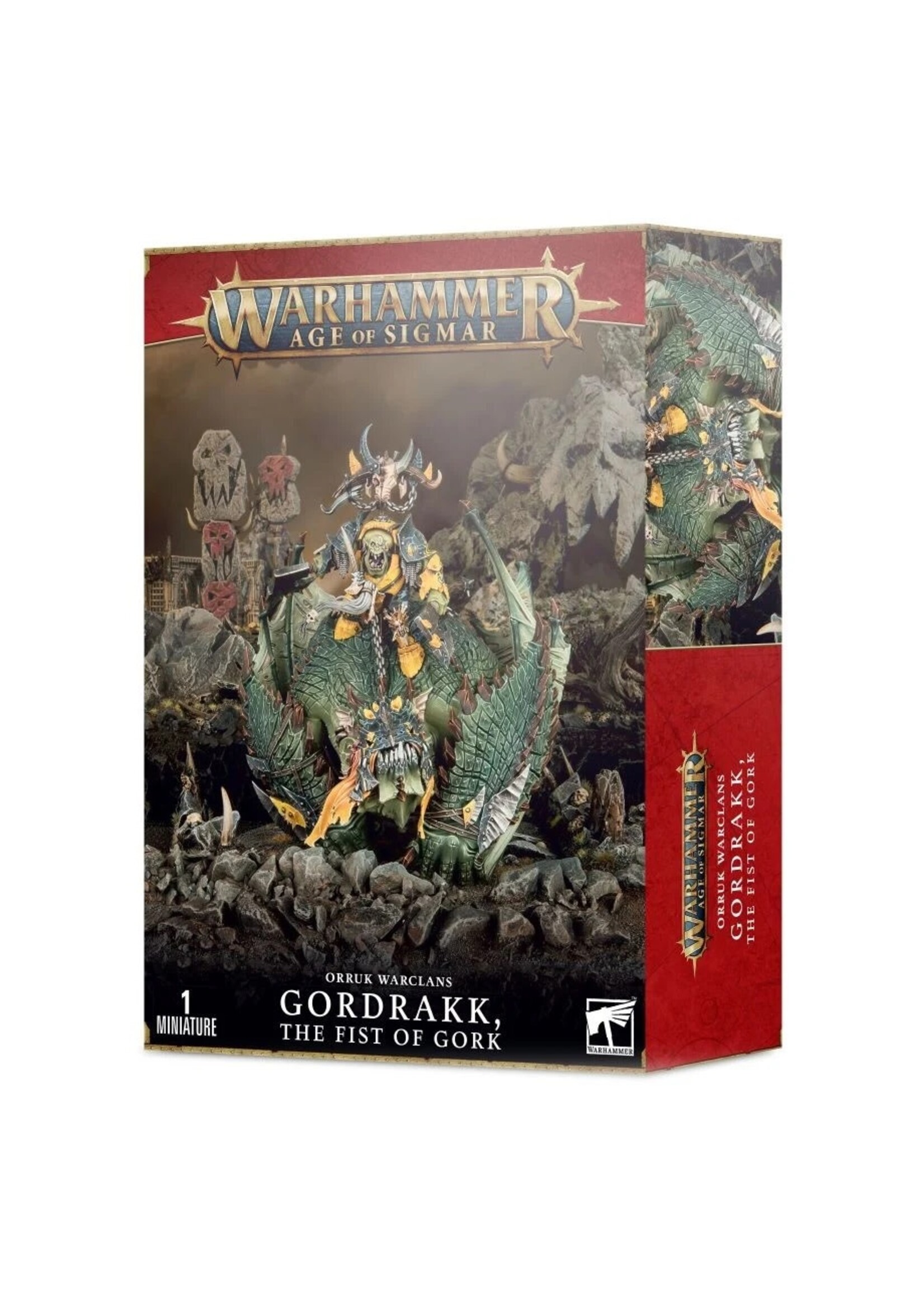 AoS Ironjawz Orruk Gordrakk The Fist of Gork or Megaboss on Maw Krusha