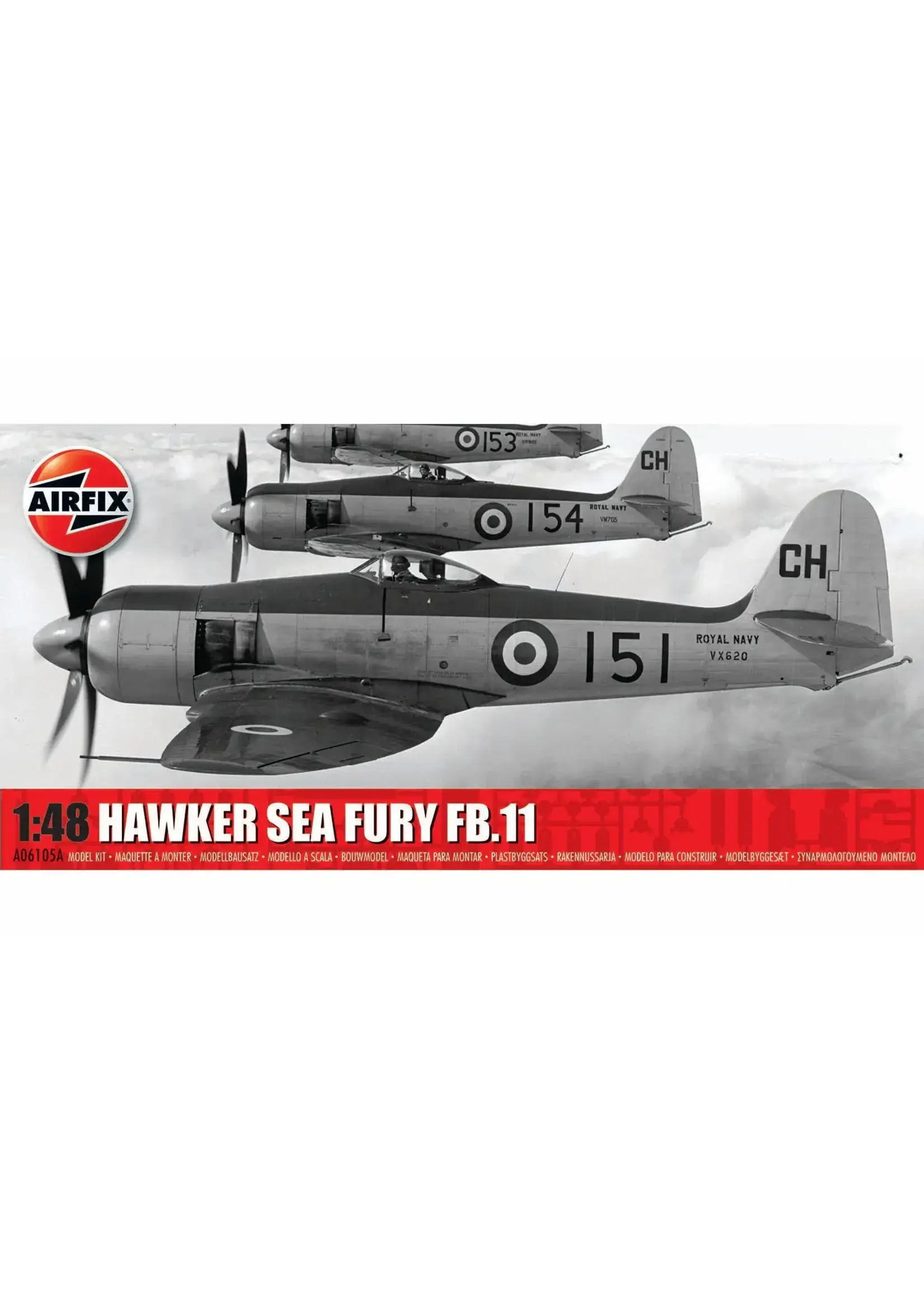 Airfix AIR06105A Hawker Sea Fury FB.11 (1/48)
