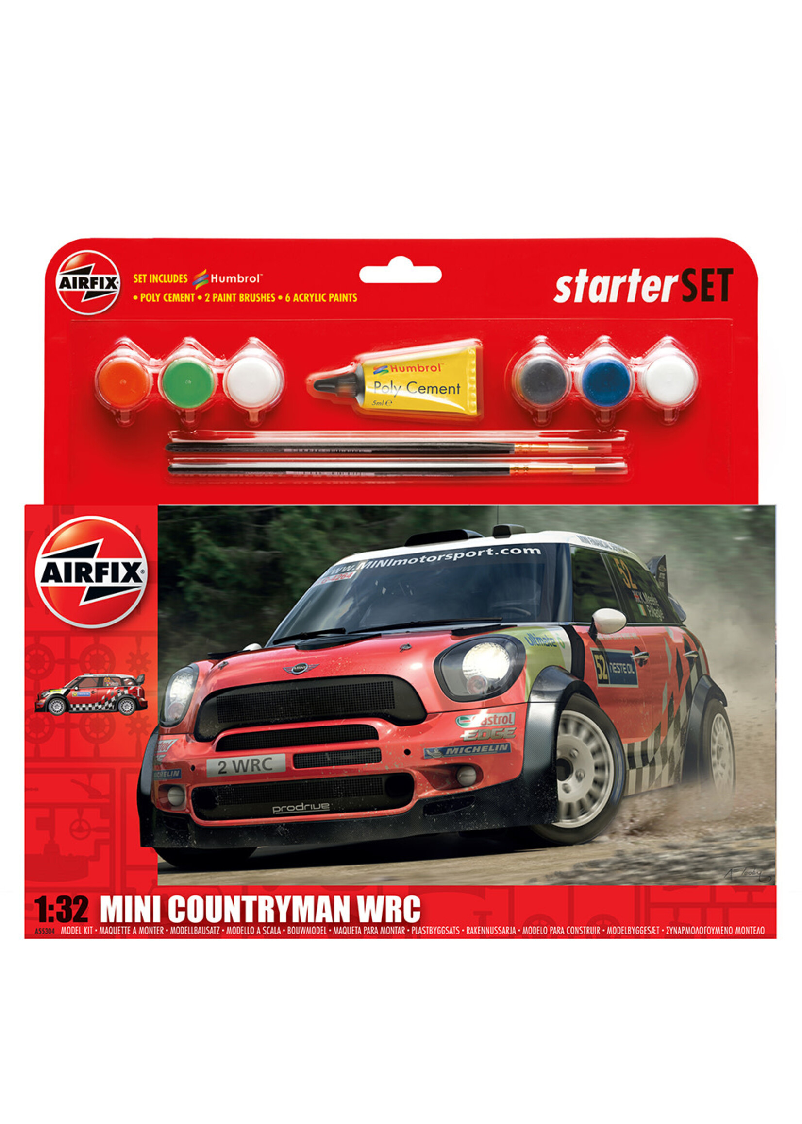 Airfix AIR55304A Mini Countryman Gift Set (1/32)