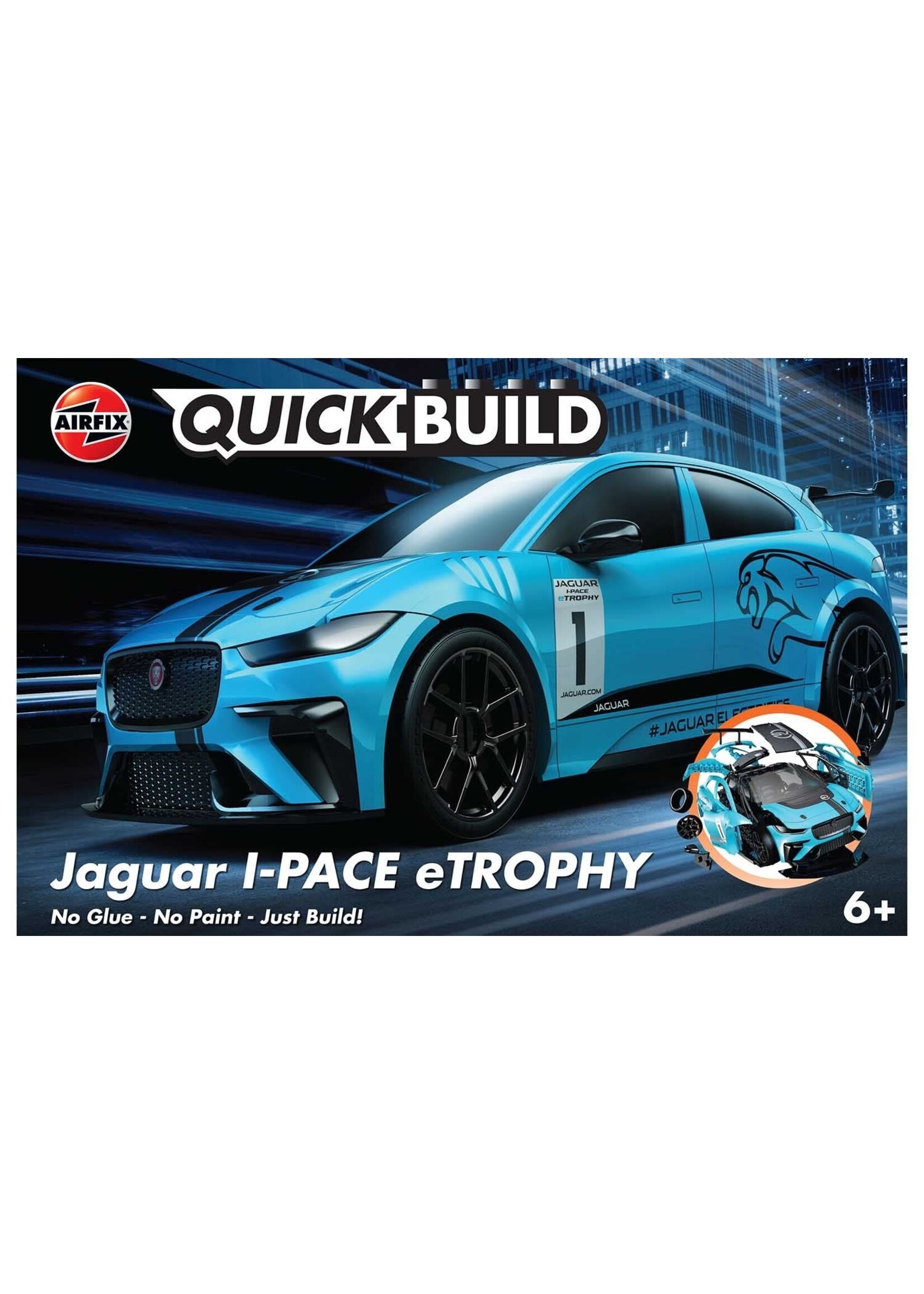 Airfix AIRJ6033 Jaguar I-Pace eTrophy Quick Build