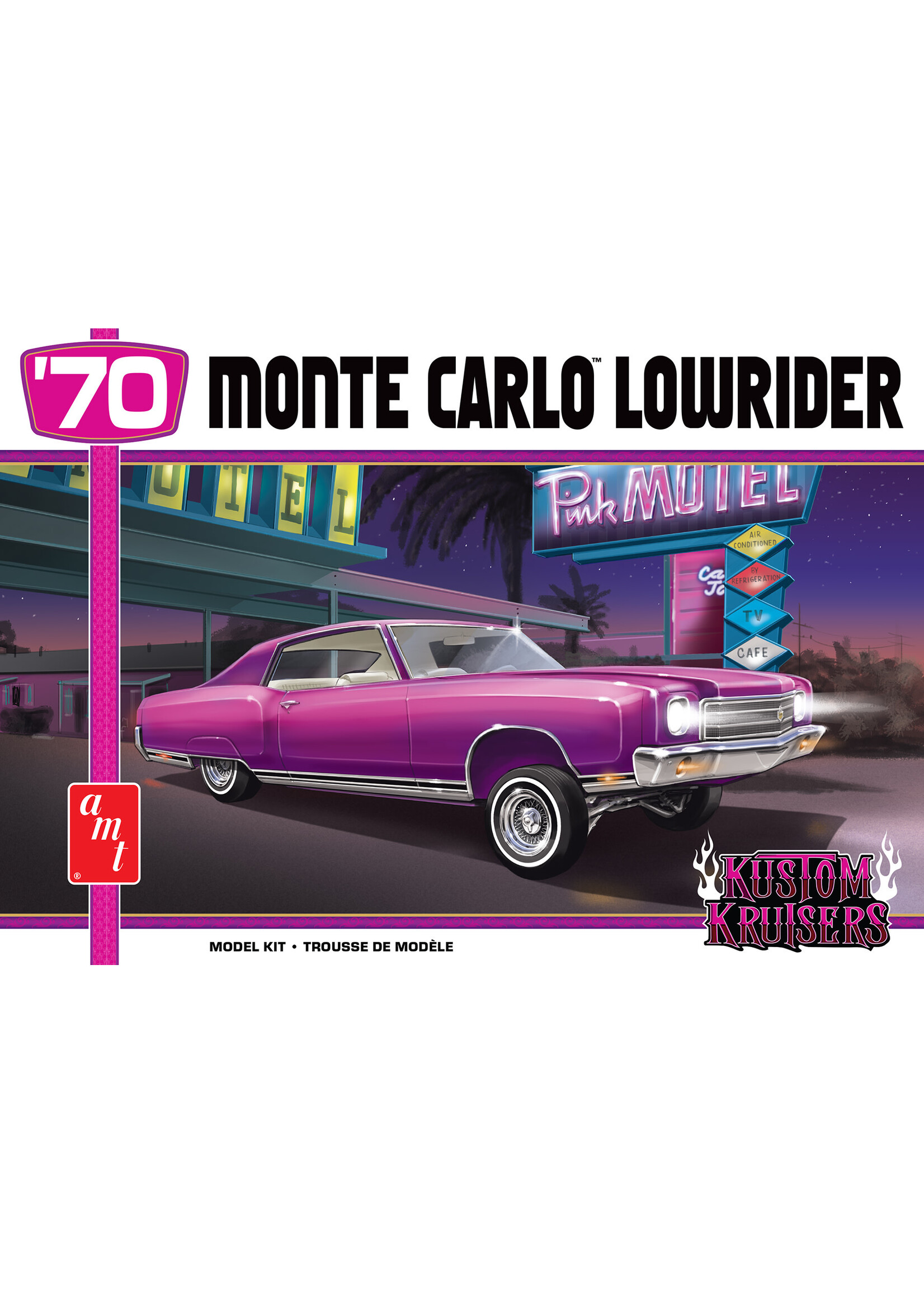 AMT AMT1458 1970 Chevy Monte Carlo Lowrider (1/25)