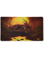 Arcane Tinmen Mouse Pad 14x24 Inch Umber Dragon